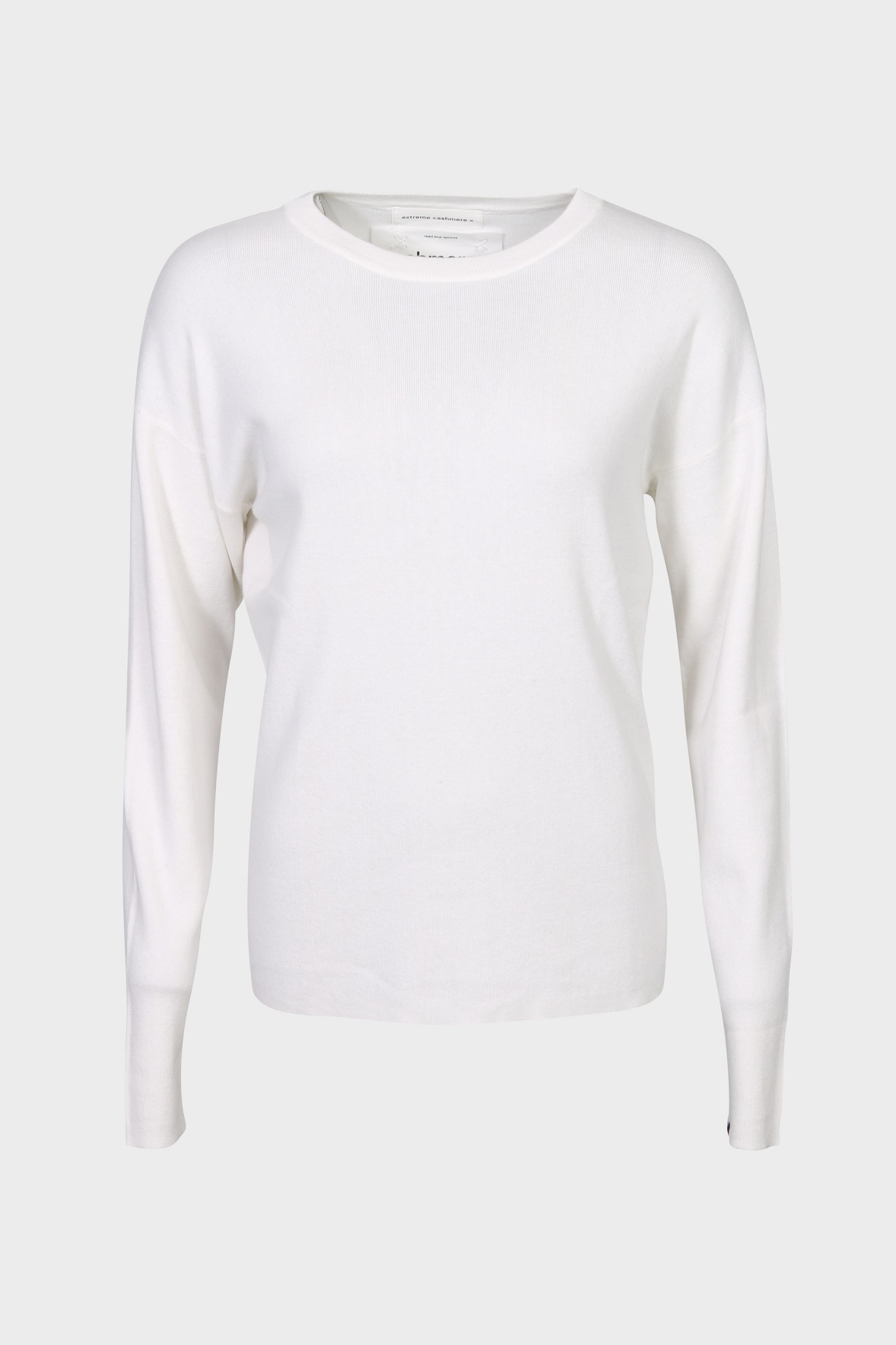 EXTREME CASHMERE Sweater N°393 Bravo in Snow