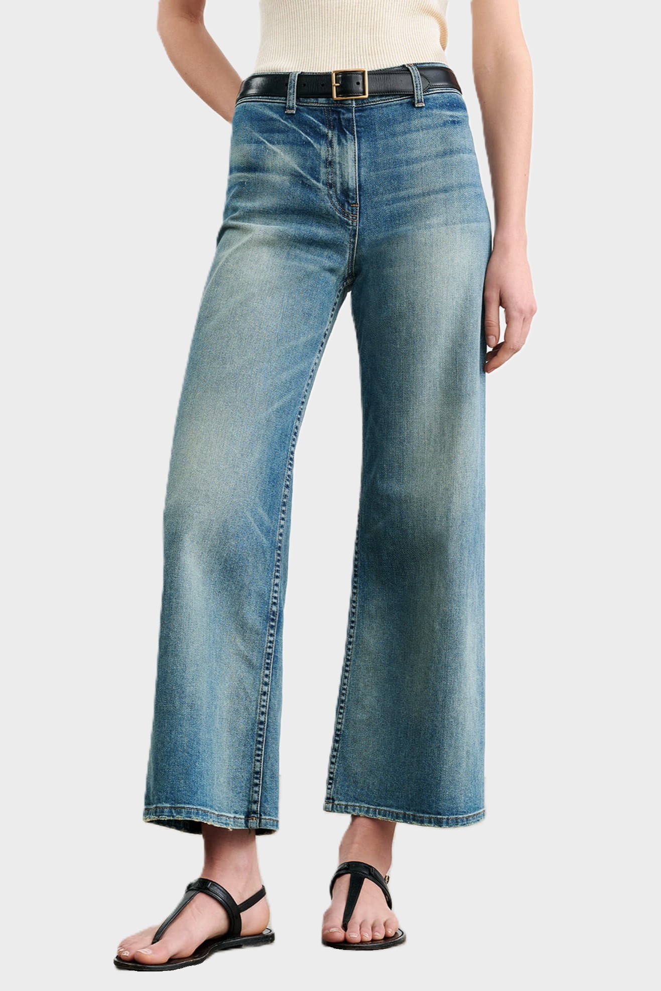 NILI LOTAN Megan Jeans in Summer Wash