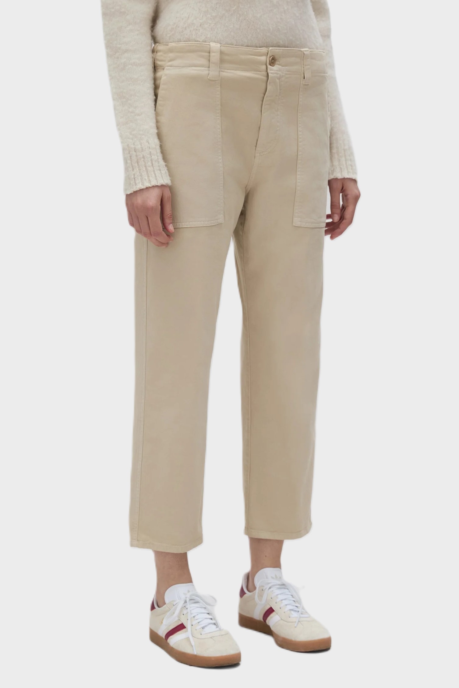 ASPESI Cotton Stretch Chino in Beige