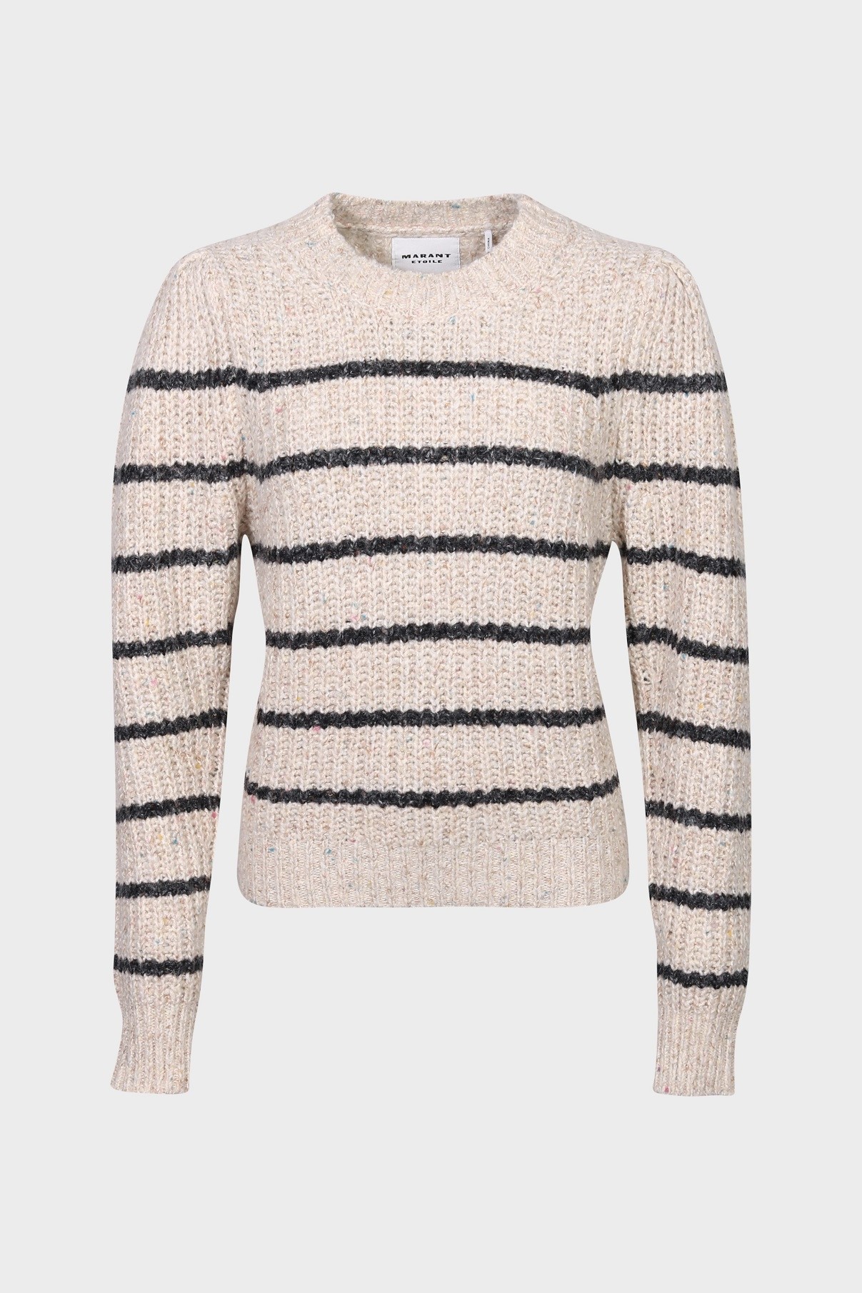 ISABEL MARANT ÉTOILE Philae Heavy Knit Pullover in Ecru