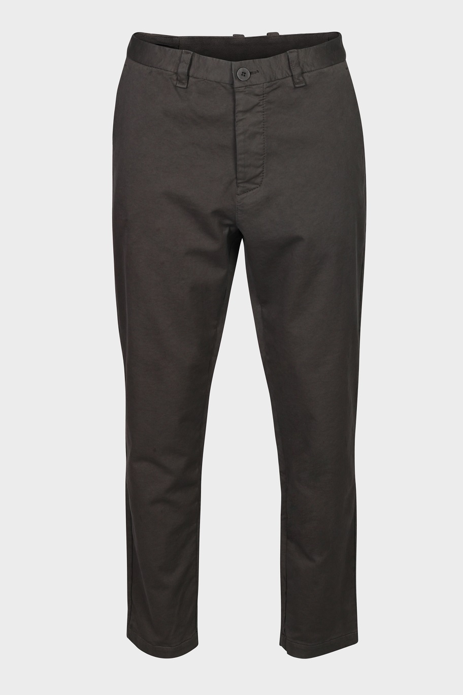 TRANSIT UOMO Cotton Stretch Pant in Brown