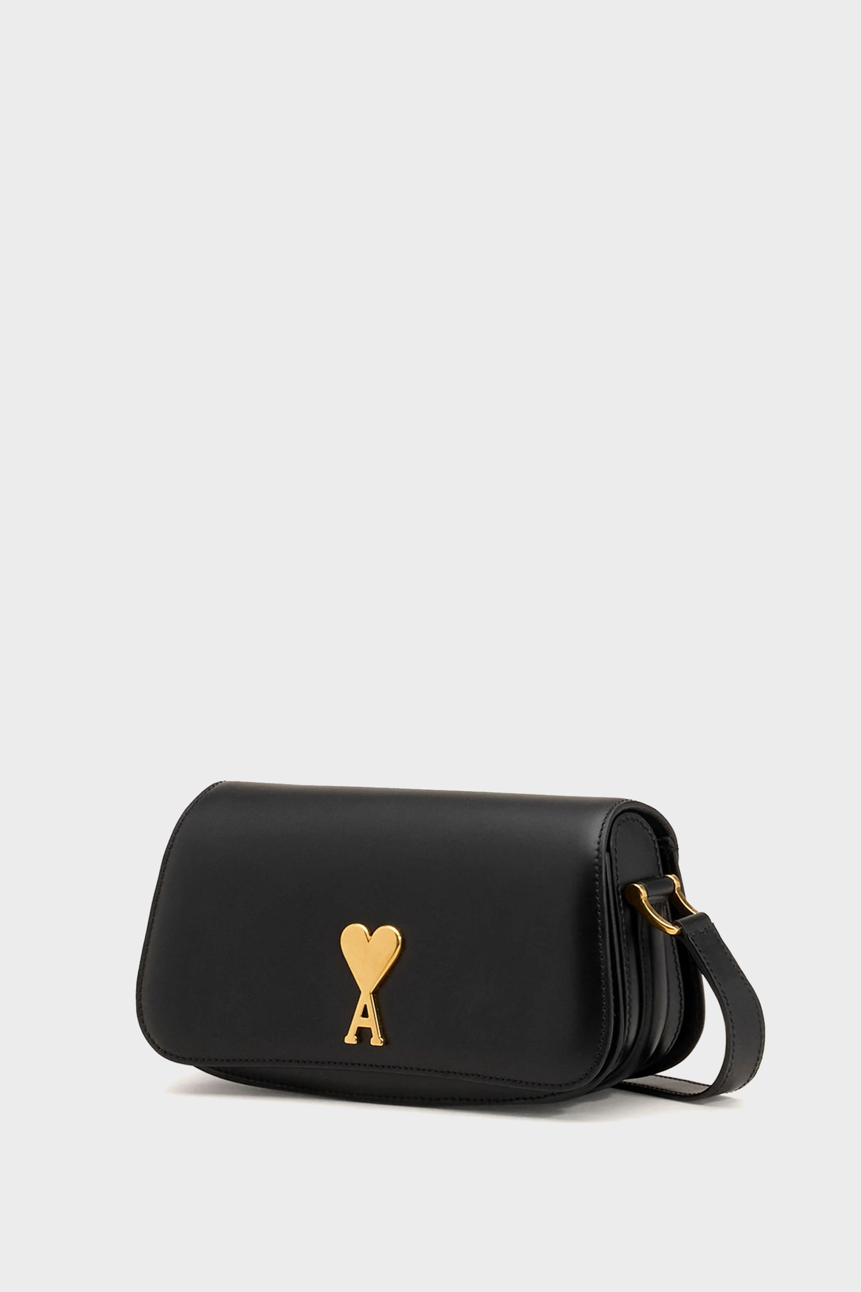 AMI PARIS Paris Paris Baquette Bag in Black