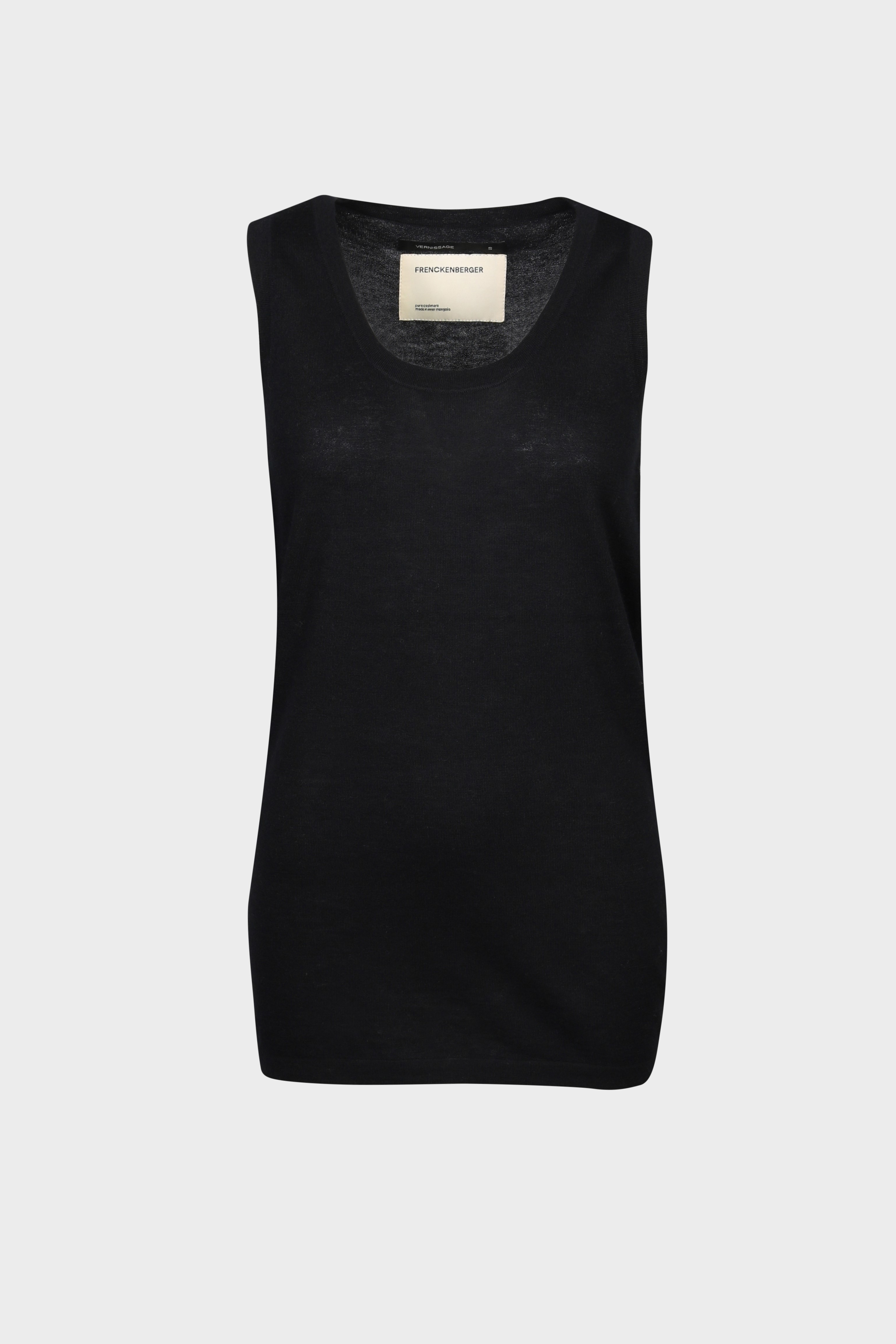 FRENCKENBERGER Big Tanktop in Black