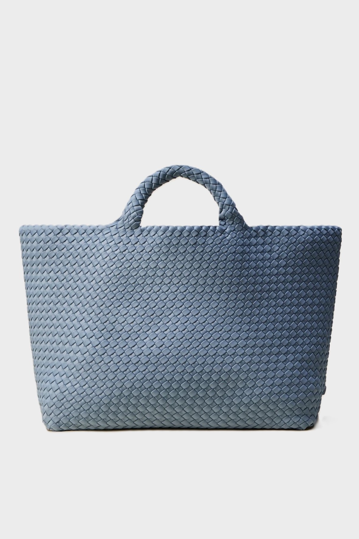 NAGHEDI Handwoven Large Tote St. Barth in Nova Blue