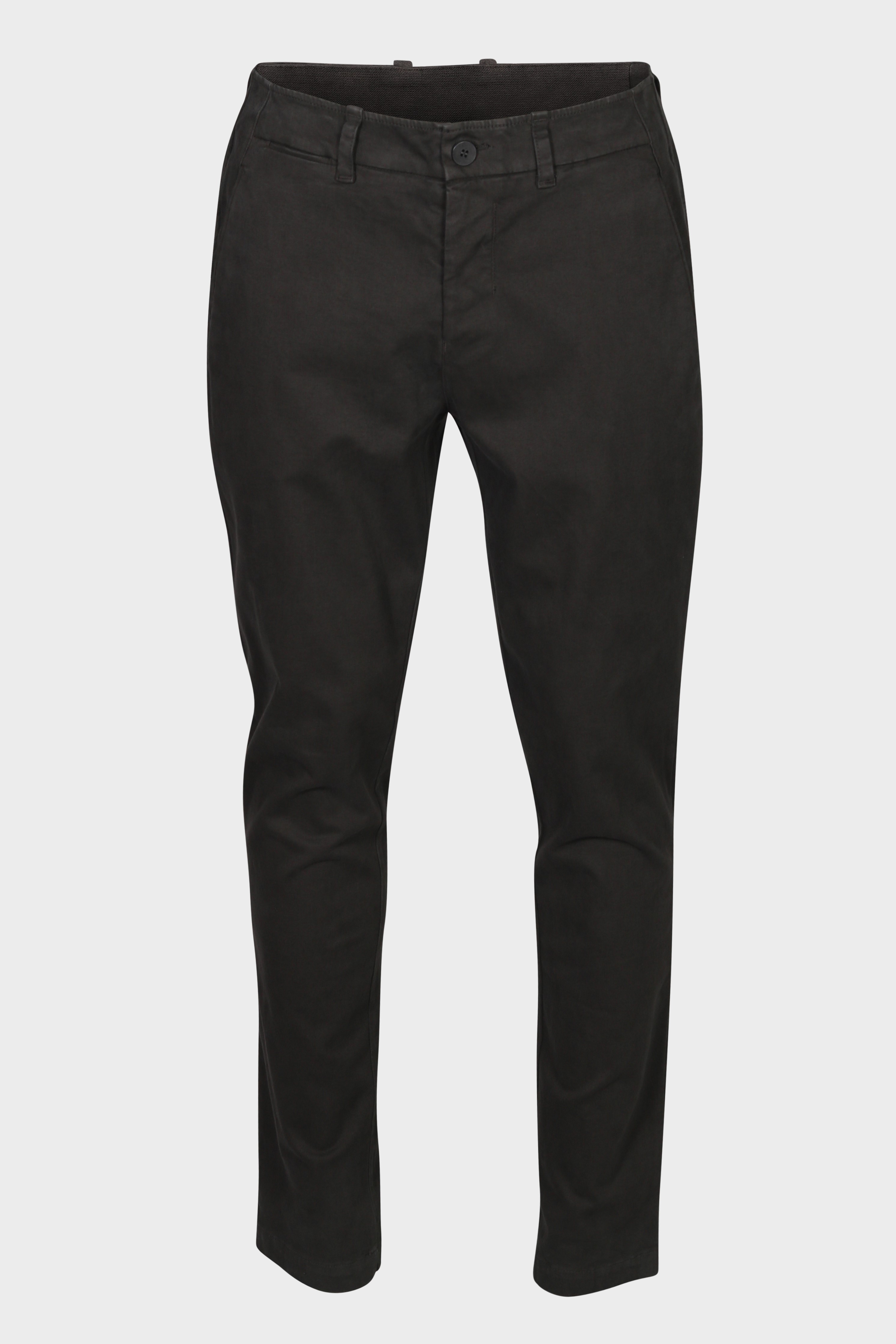 TRANSIT UOMO Cotton Stretch Pant in Brown