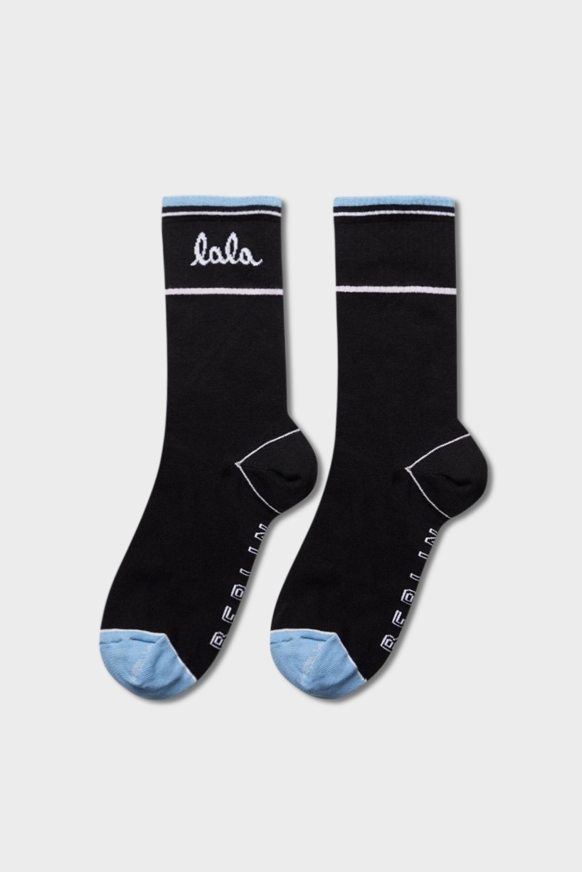 LALA BERLIN Socks Allena in Black