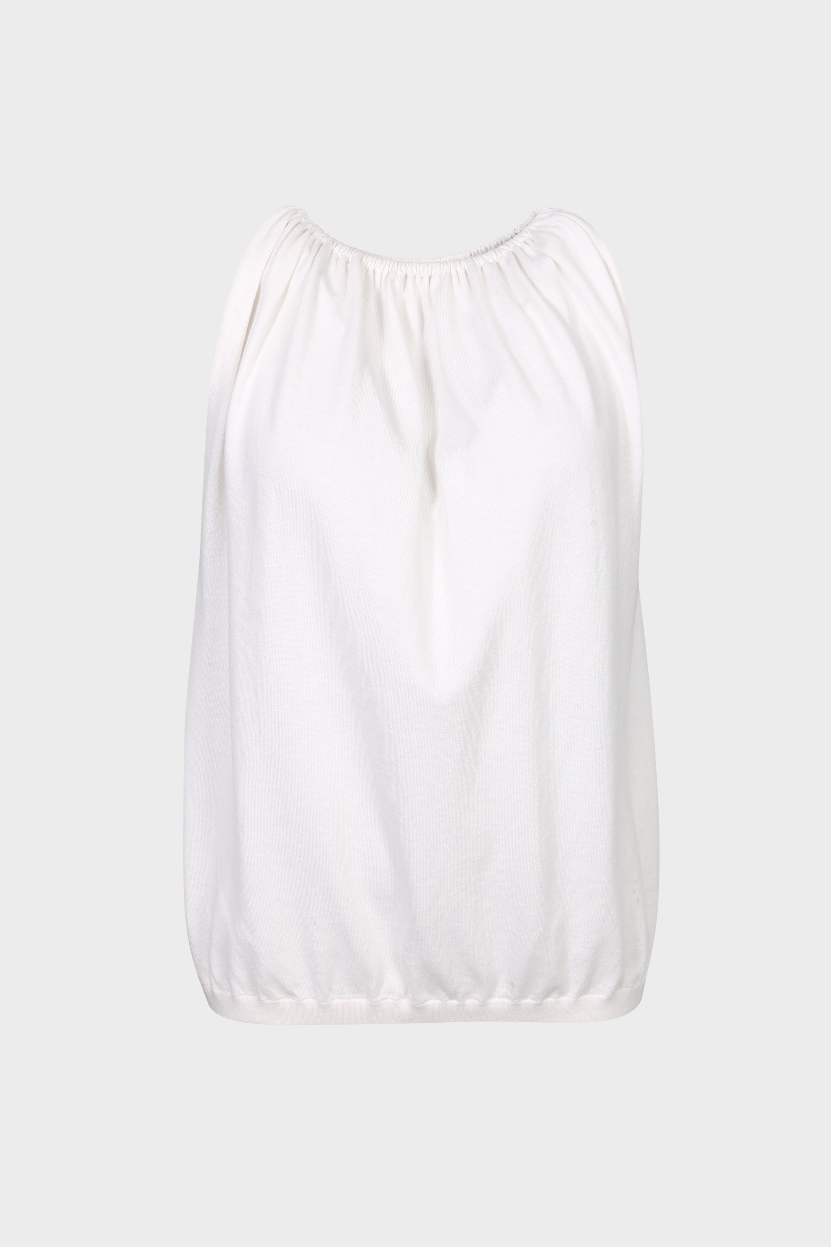 FRENCKENBERGER Drape Top in Offwhite