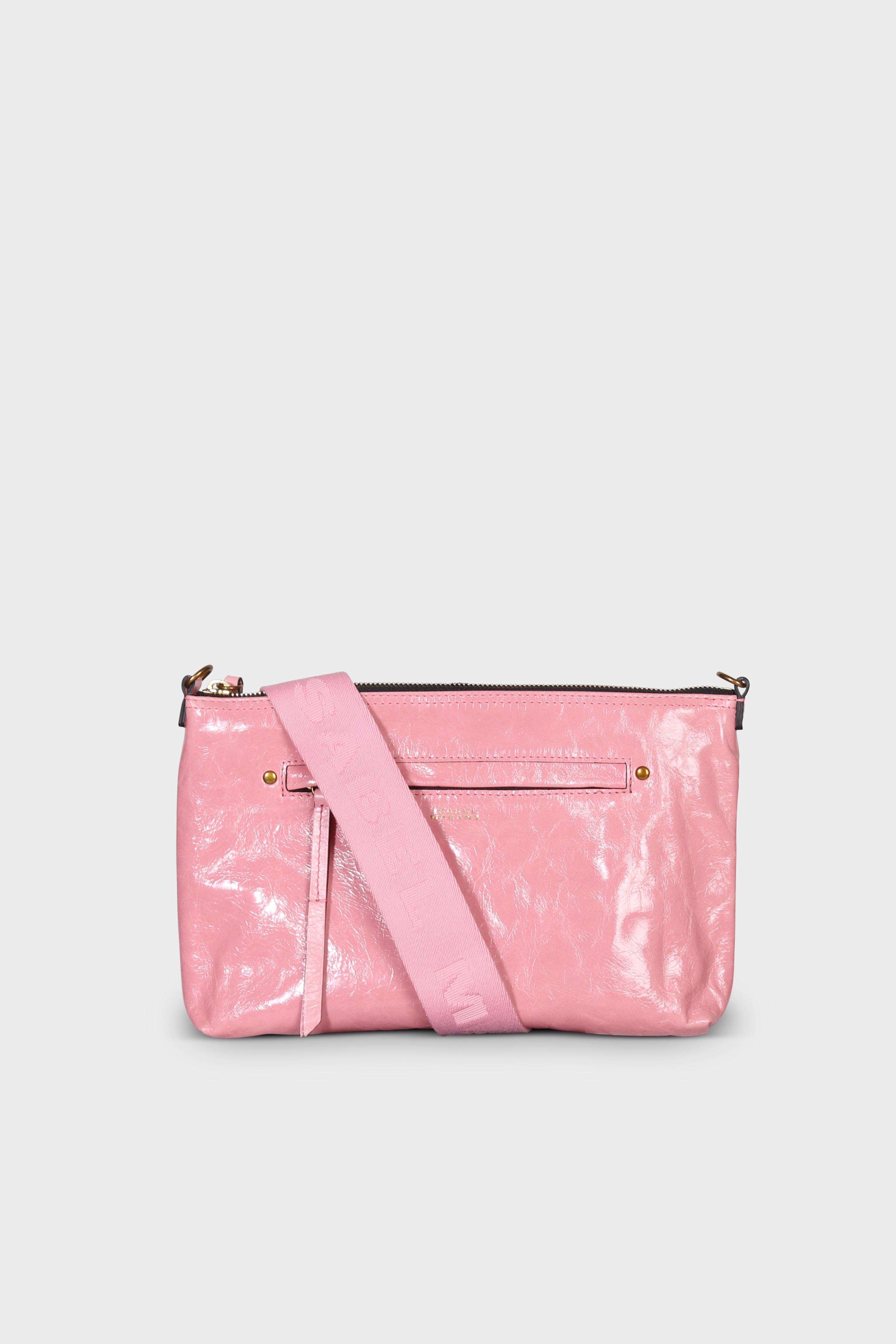 ISABEL MARANT Nessah Shoulder Bag in Light Pink