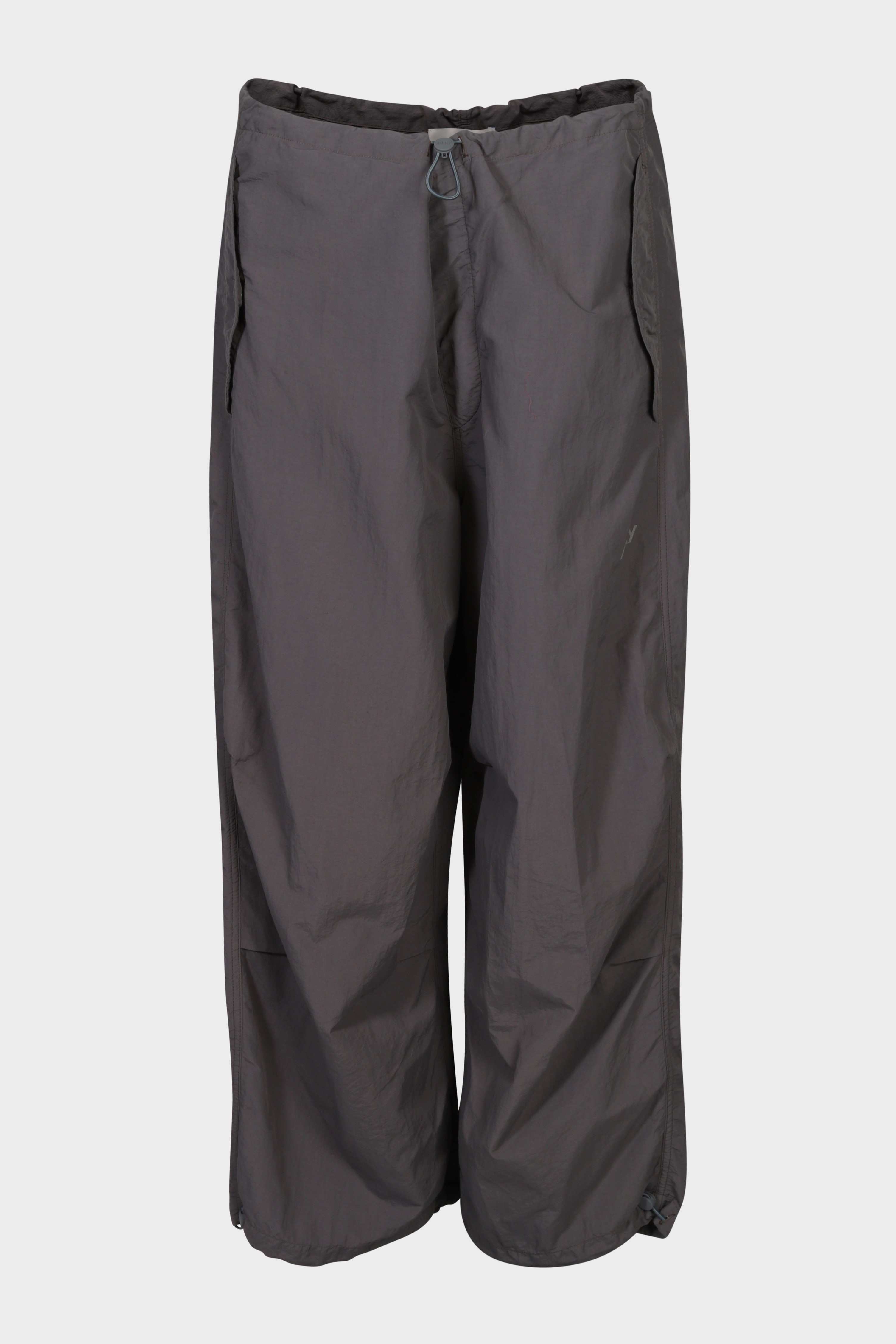 AUTRY ACTION SHOES Wide Leg Nylon Pant in Stone