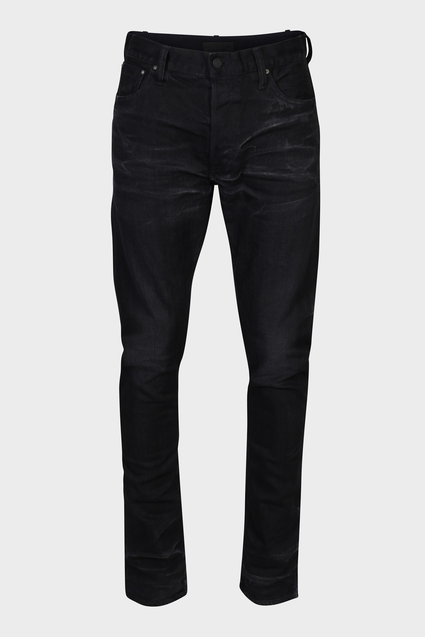 MASTERCRAFT UNION Nara Slim Jeans in Oki Black Texture