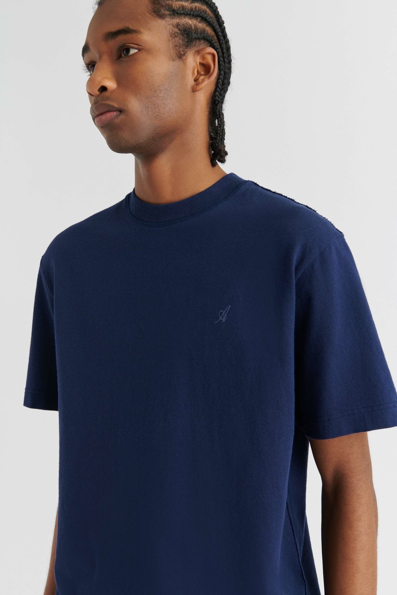 AXEL ARIGATO Signature T-Shirt  in Sodalite Blue