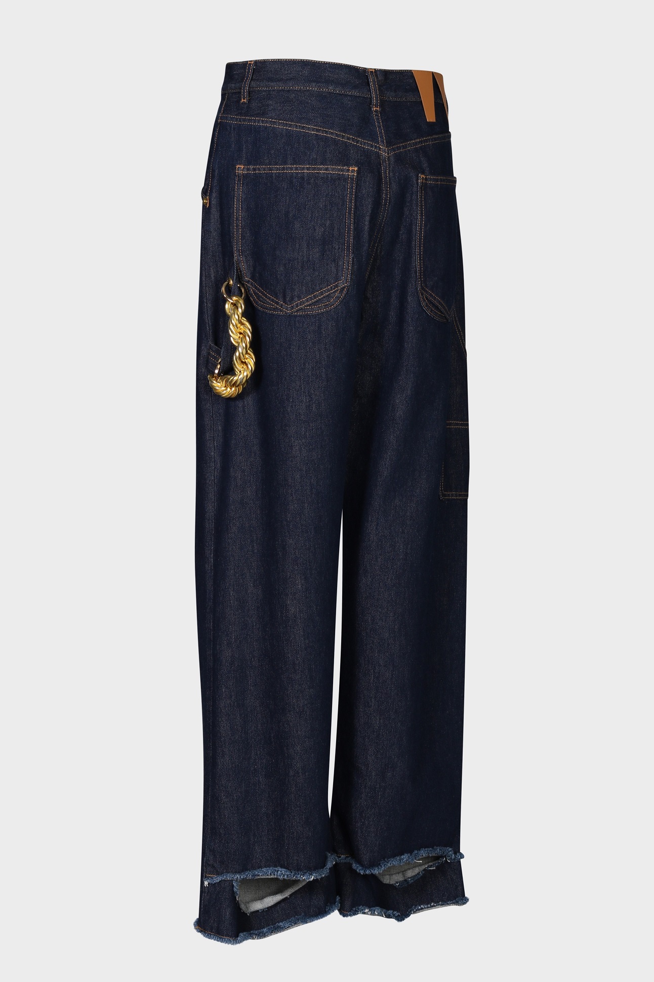 DARKPARK Raw Denim Carpenter Pant Lisa in Dark Blue