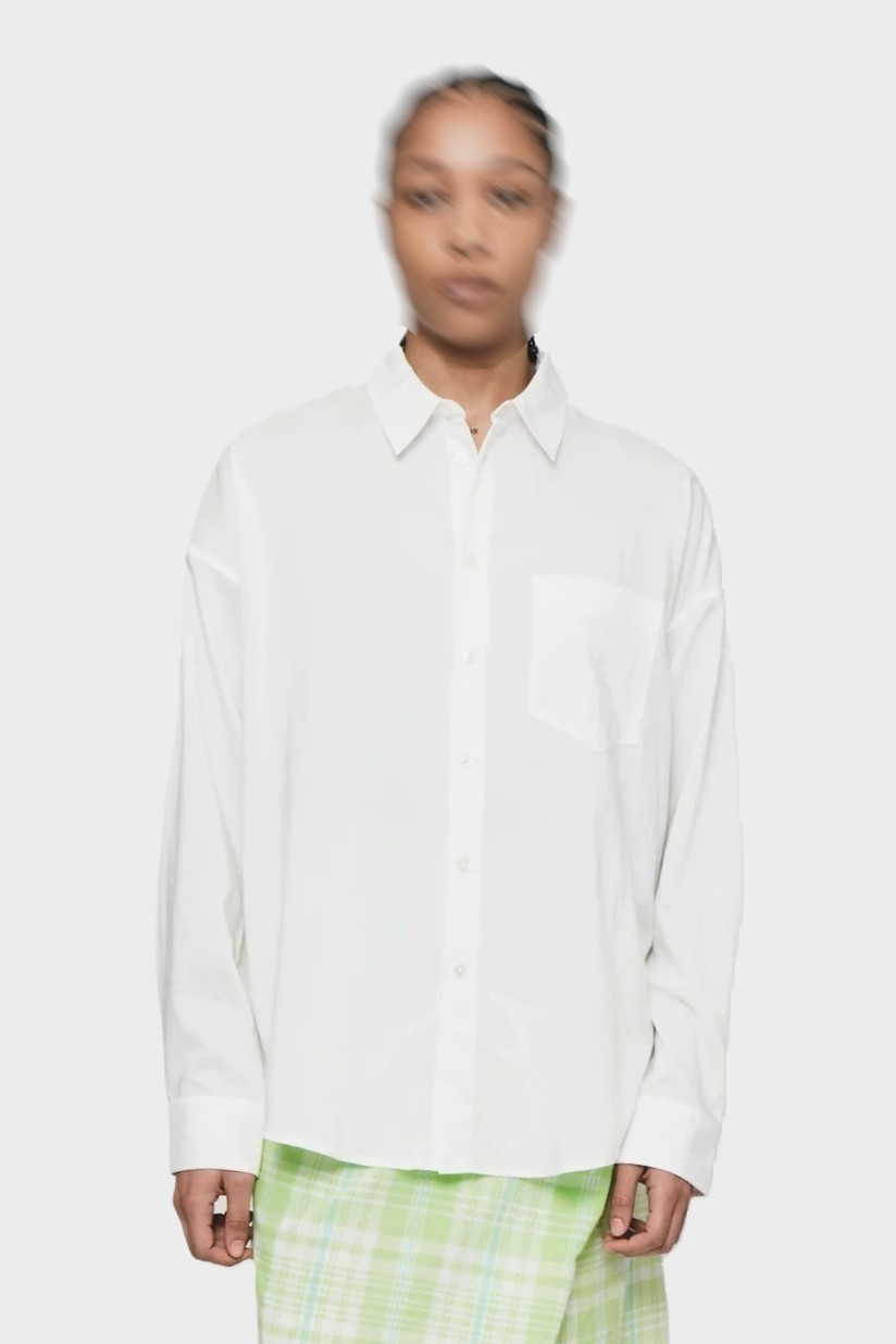 6397 New Uniform Shirt in White