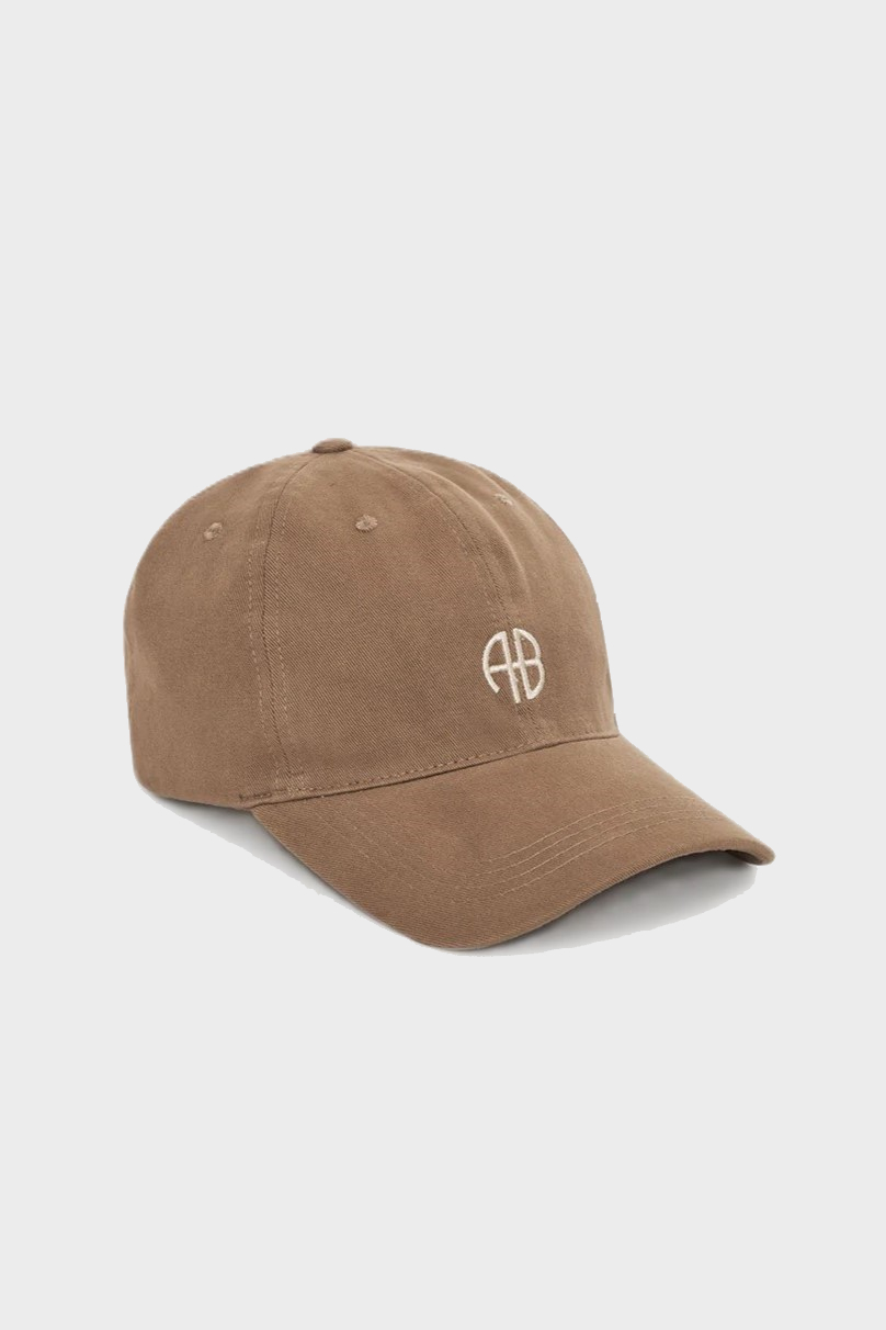 ANINE BING Jeremy Baseball Cap AB in Camel