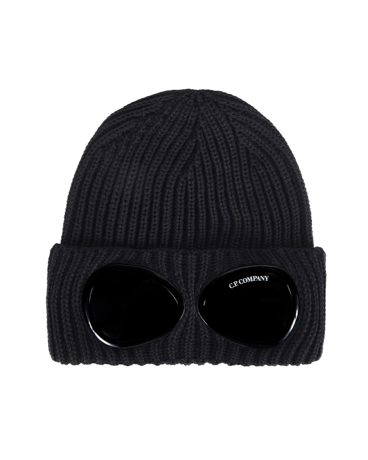 C.P. COMPANY Knit Cap in Black