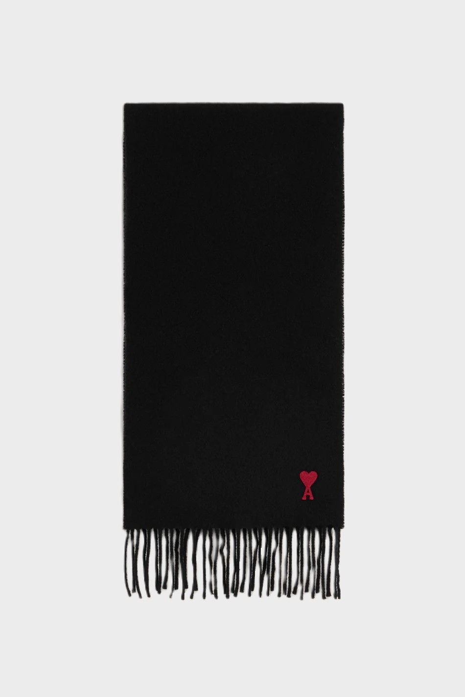 AMI PARIS de Coeur Scarf in Black