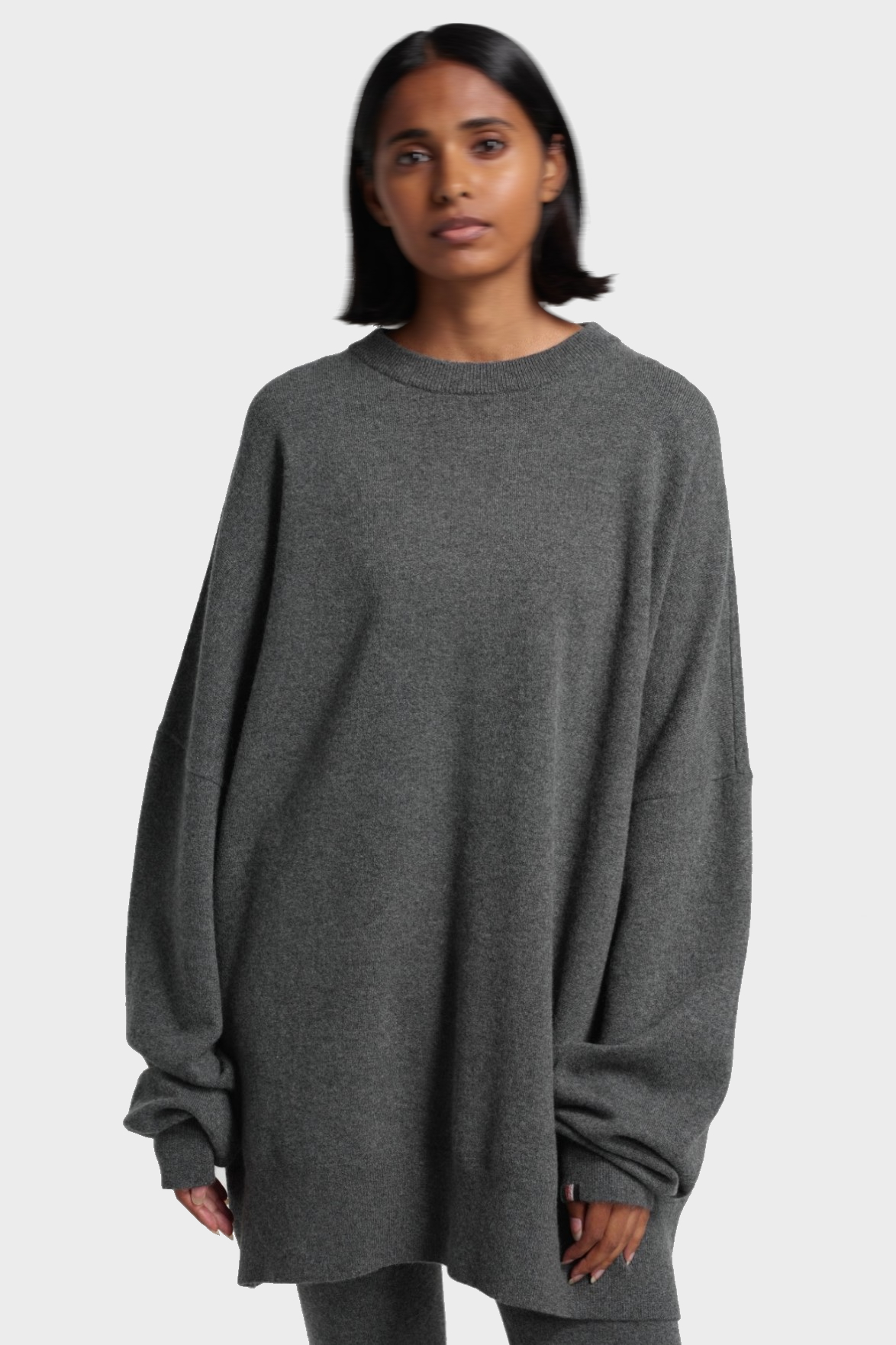 EXTREME CASHMERE Oversize Sweater  N°246 Juna in Felt