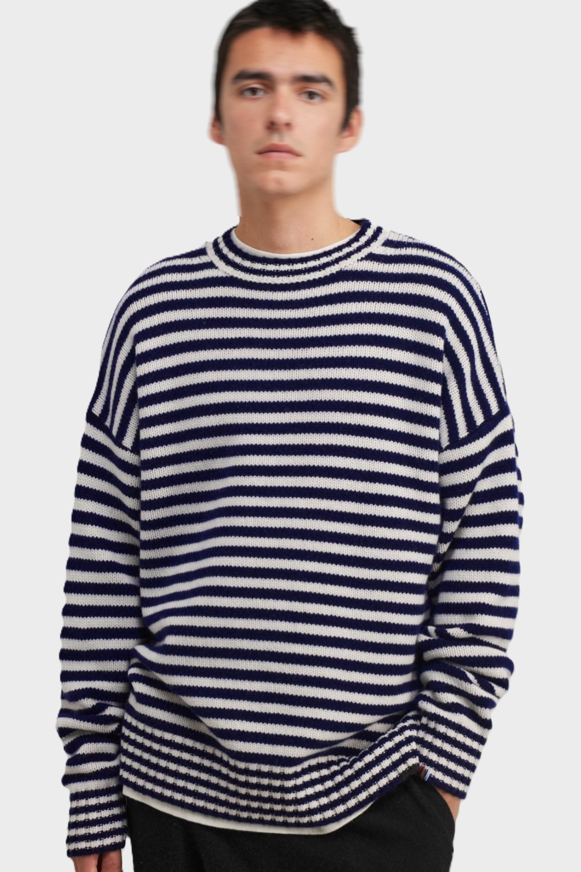 EXTREME CASHMERE Sweater N°383 Lovely in Breton