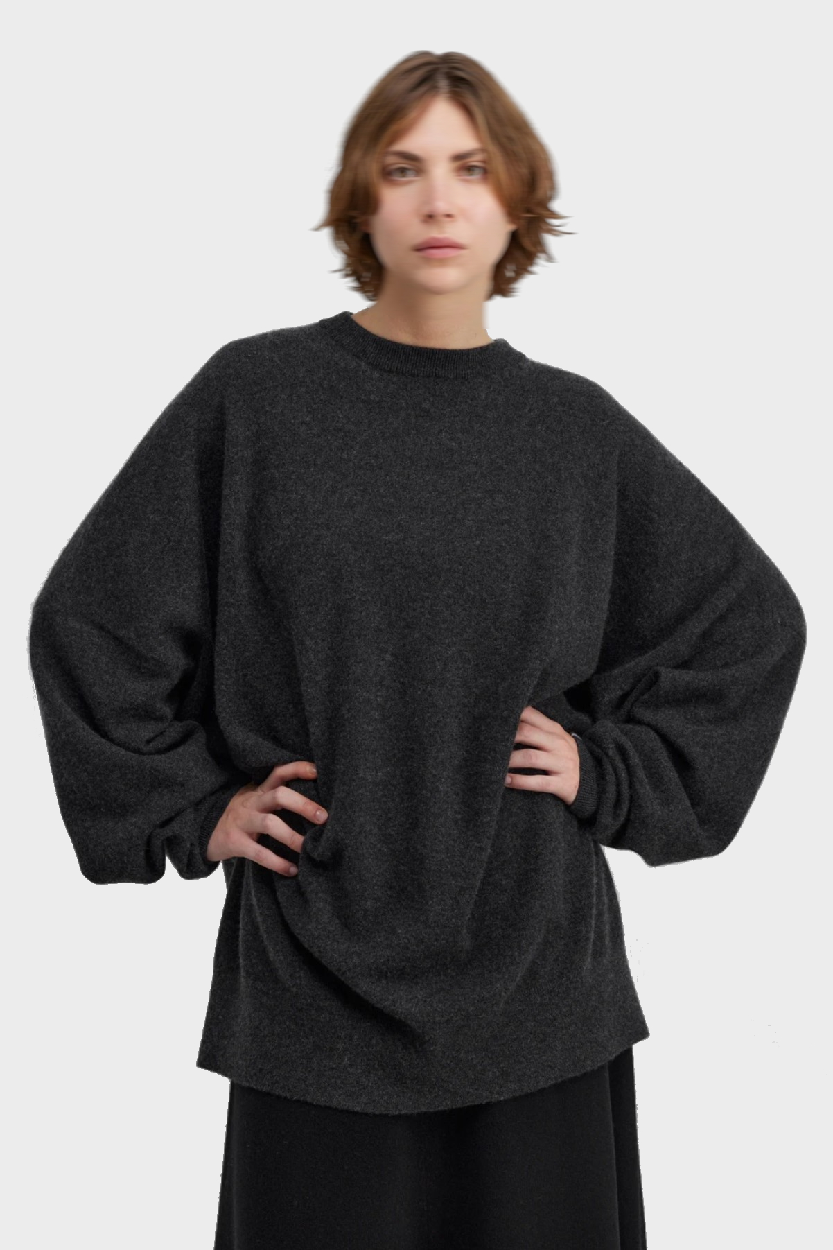 EXTREME CASHMERE Oversize Sweater N°246 Juna in Shadow