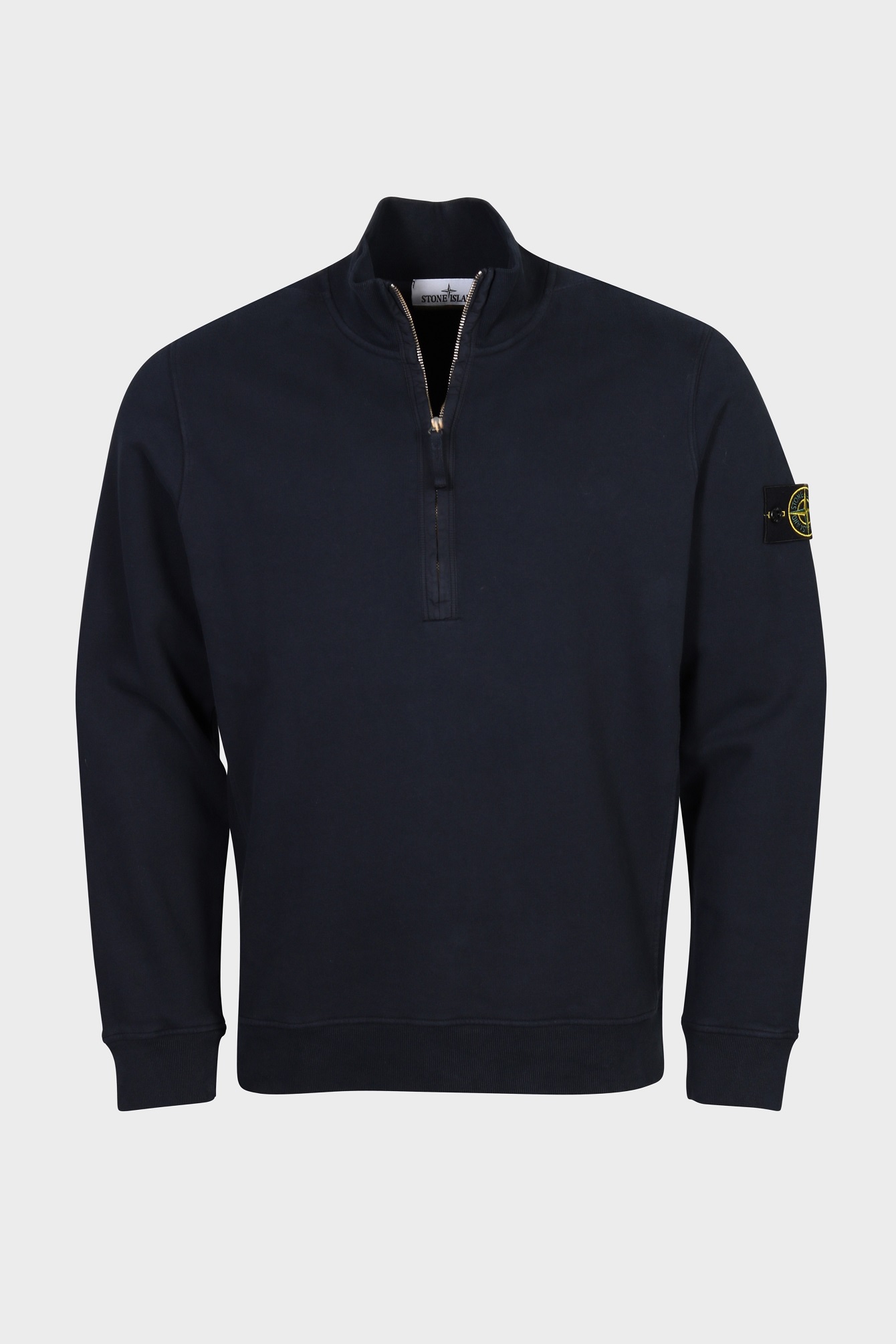 STONE ISLAND Half Zip Sweatshirt in Navy