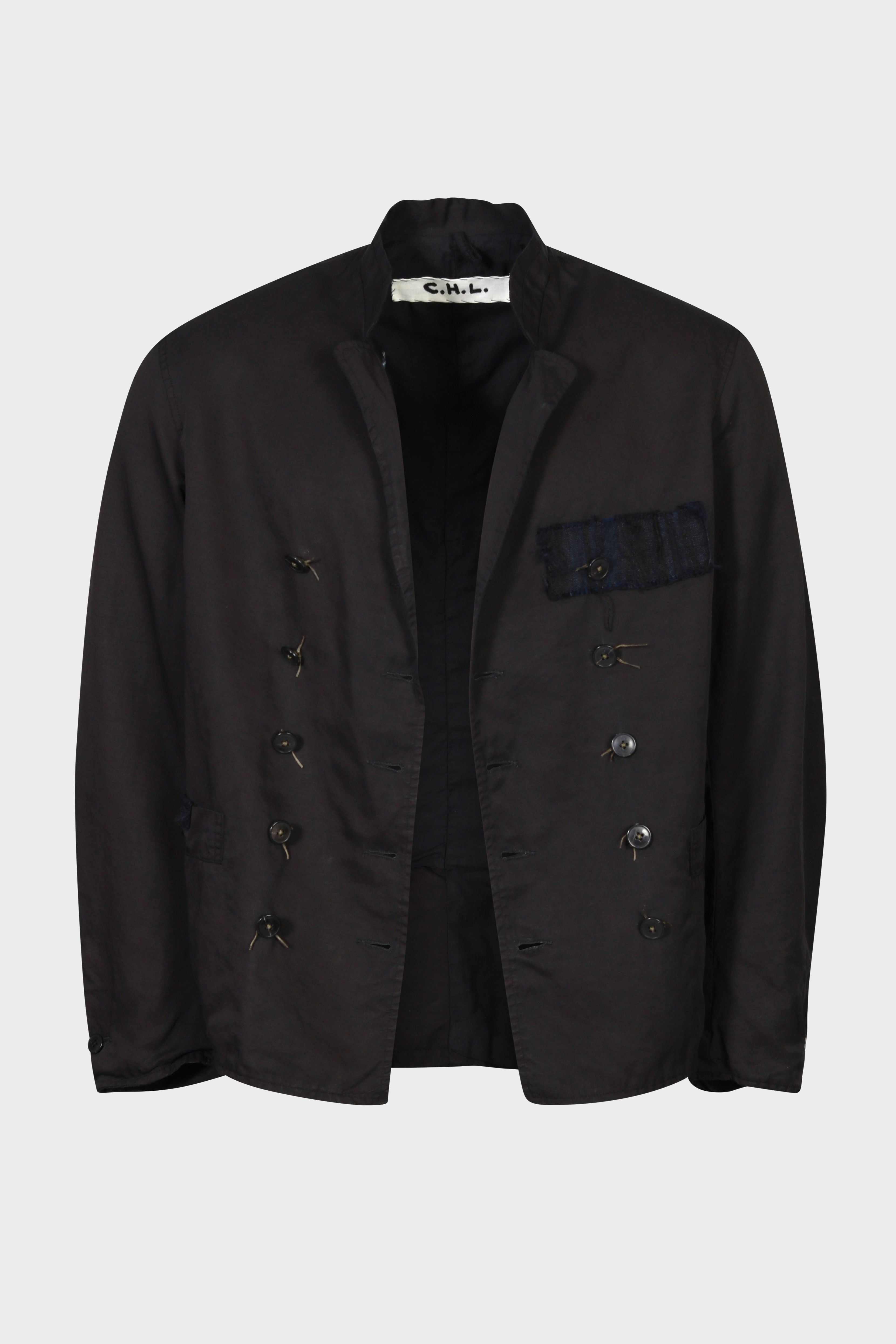 APPLIED ART FORMS Dutch Worker Jacket in Black