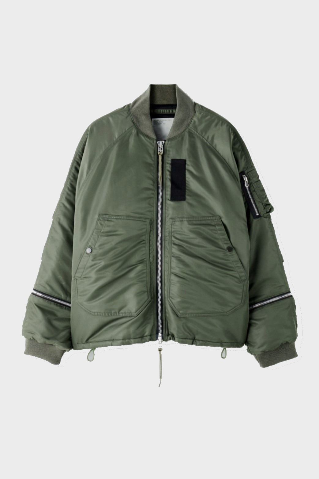 APPLIED ART FORMS Cargo Jacket in Dust Green