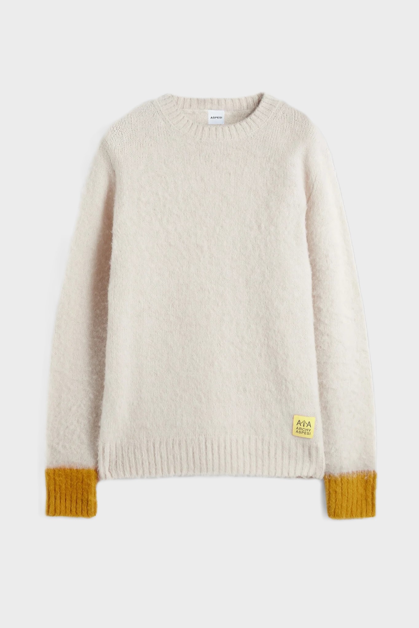 ASPESI Archiv Knit Pullover in Cream