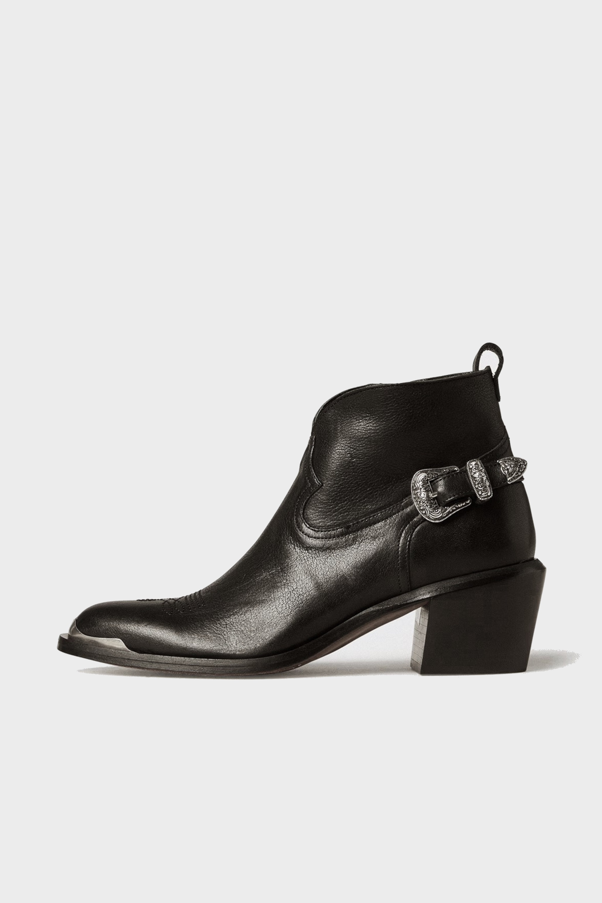 GOLDEN GOOSE Patty Ankle Boot in Black