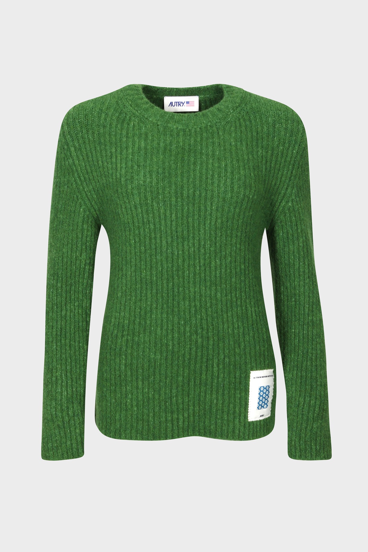 AUTRY ACTION SHOES Knit Pullover in Lime