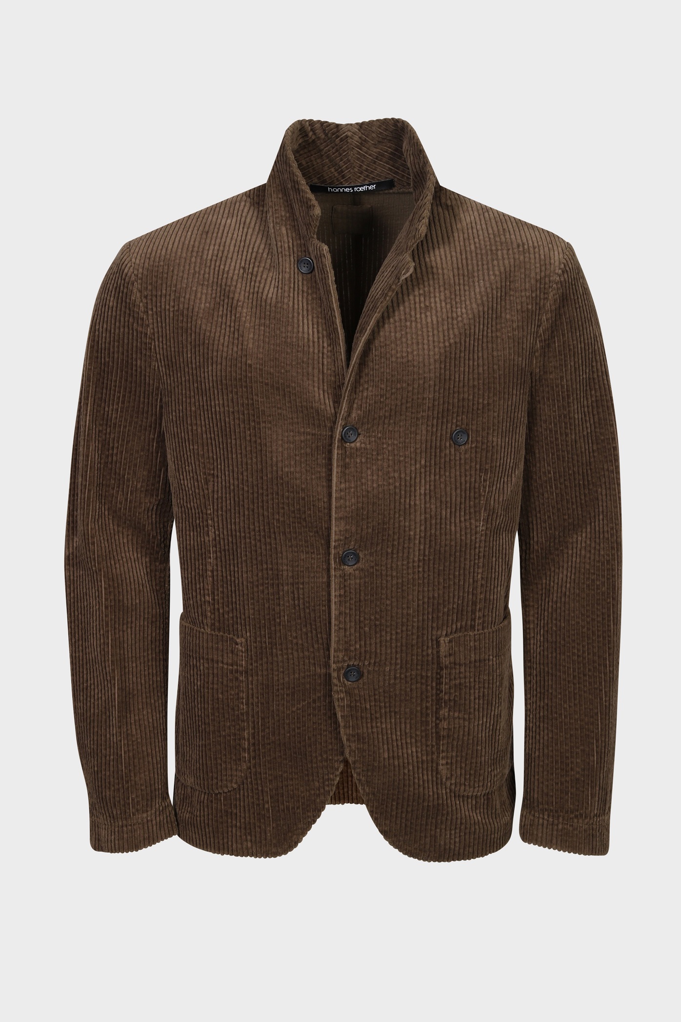 HANNES ROETHER Corduroy Jacket in Light Brown