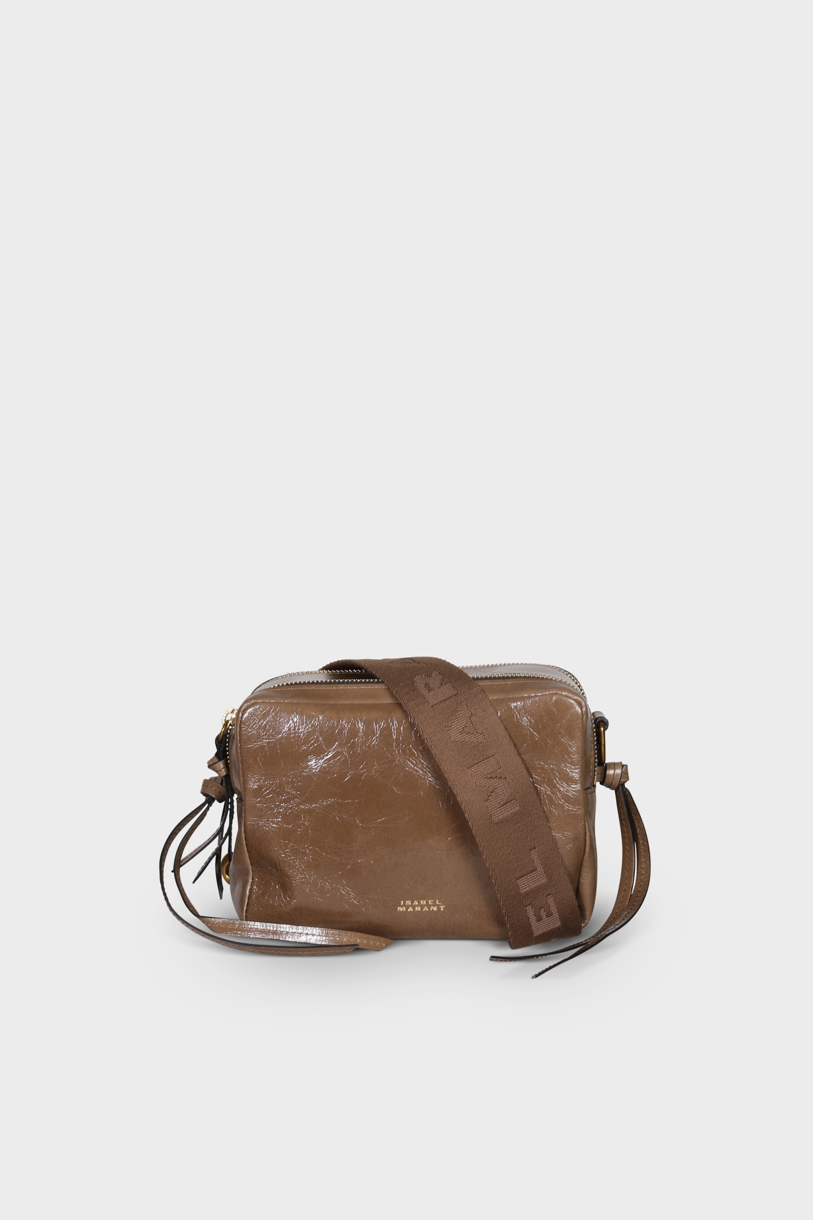 ISABEL MARANT Wardy Camera Bag in Dark Khaki