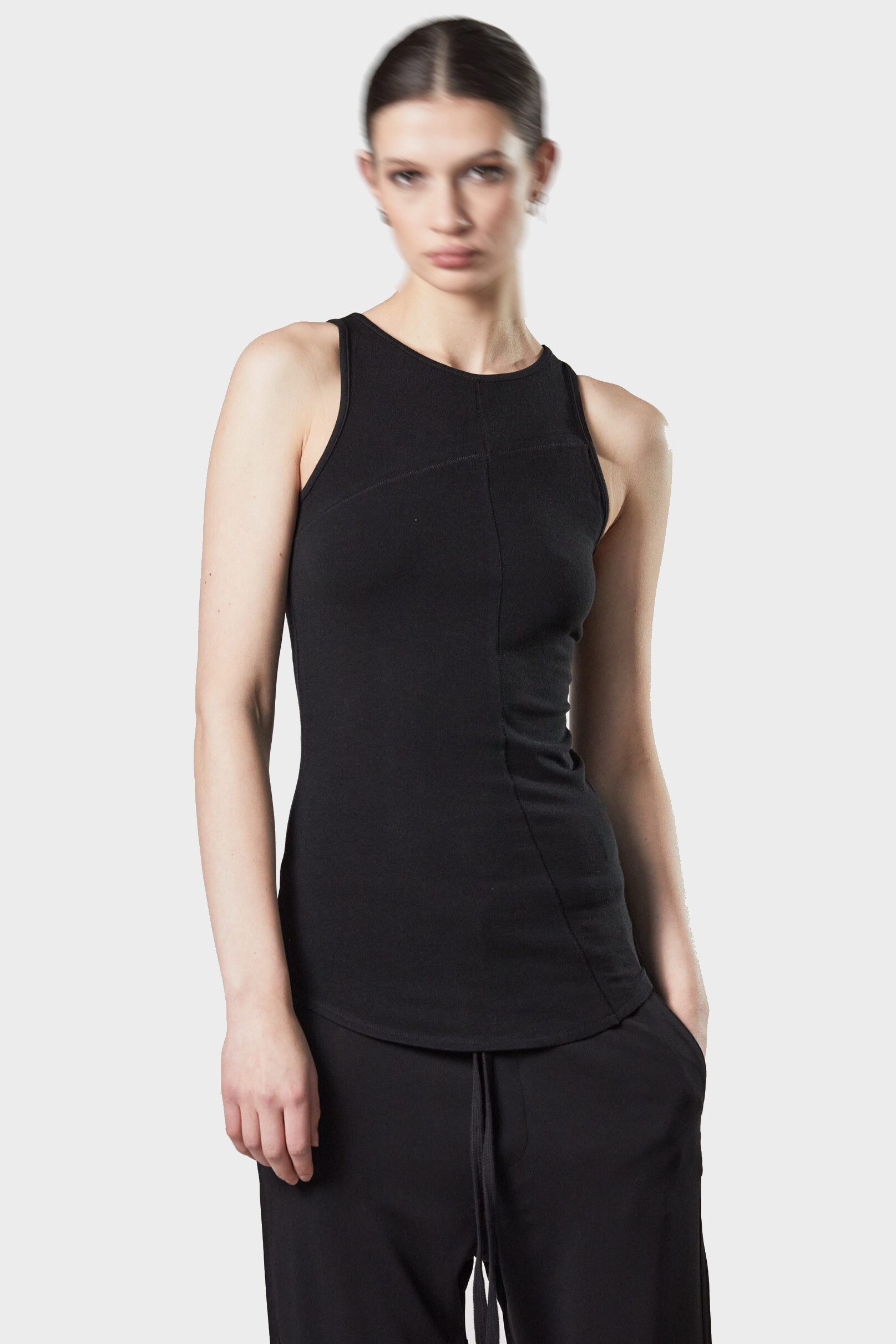 THOM KROM Tank in Black