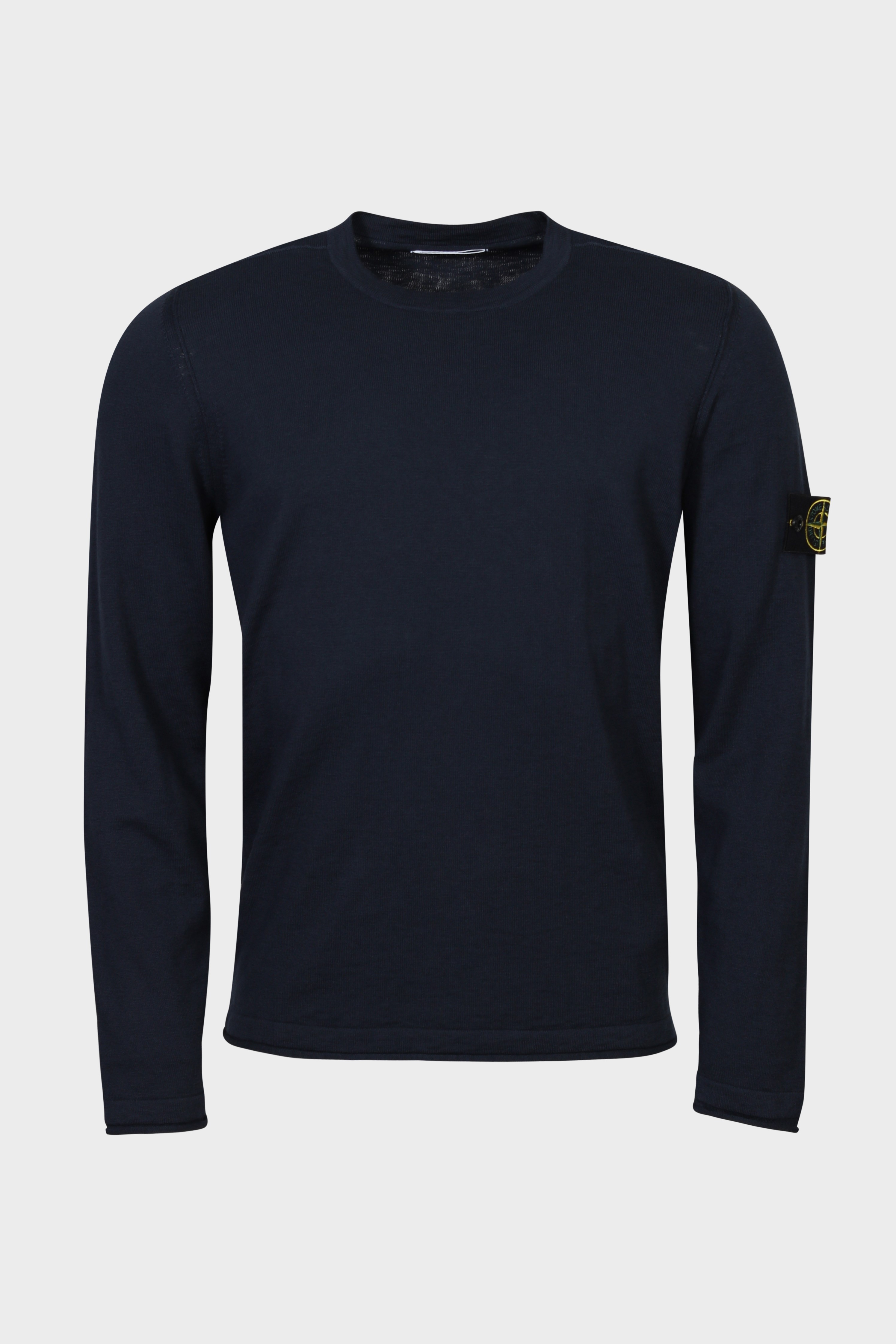 STONE ISLAND Summer Knit Pullover in Navy