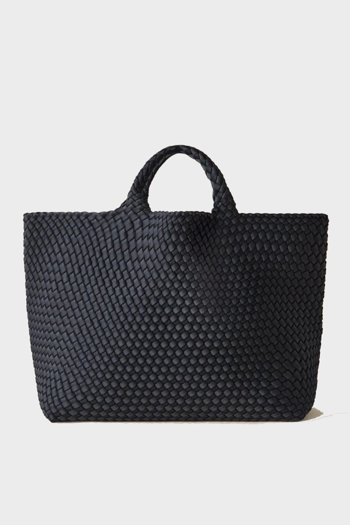 NAGHEDI Handwoven Large Tote St. Barth in Black