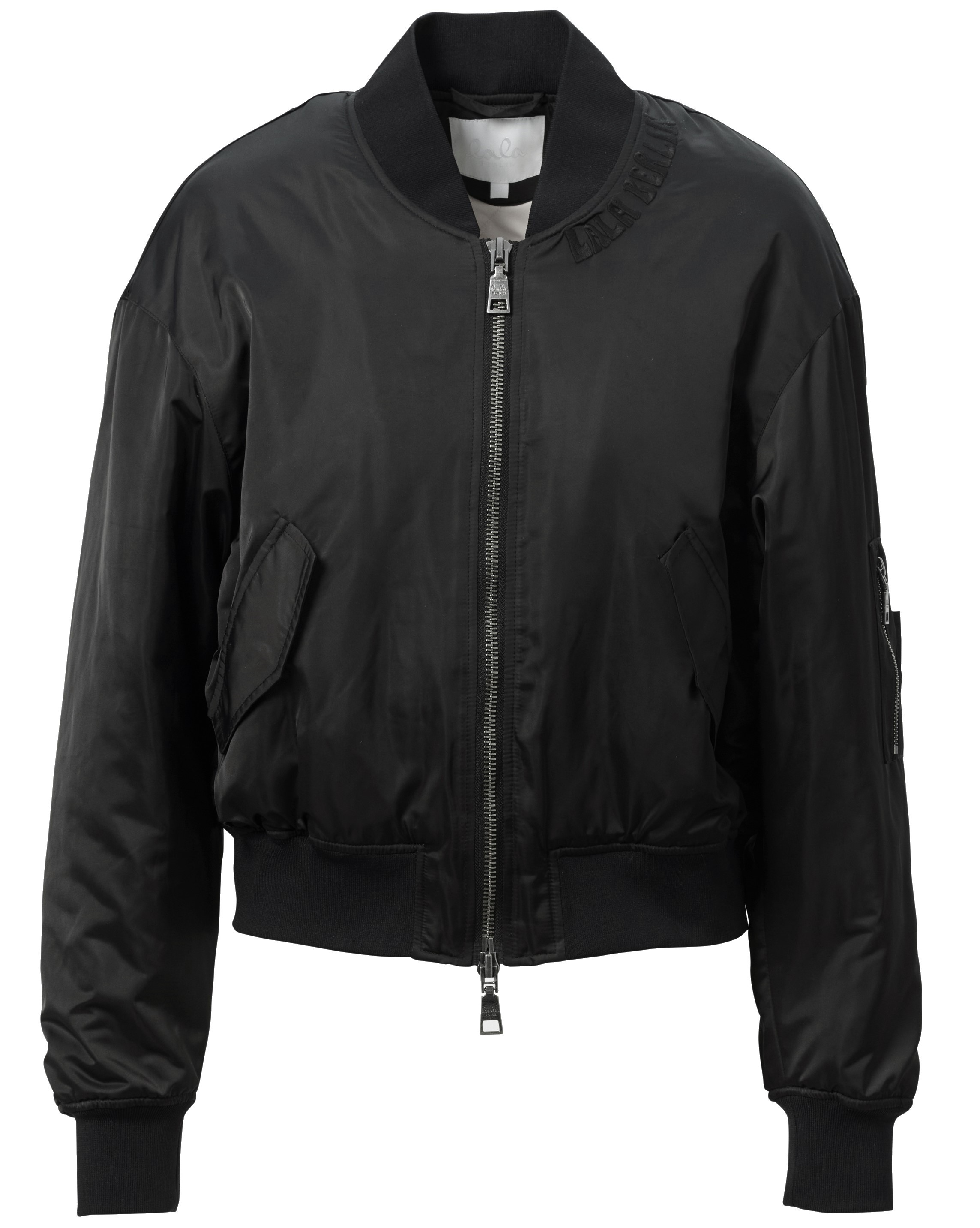 LALA BERLIN Bomber Jacket Jo in Black M