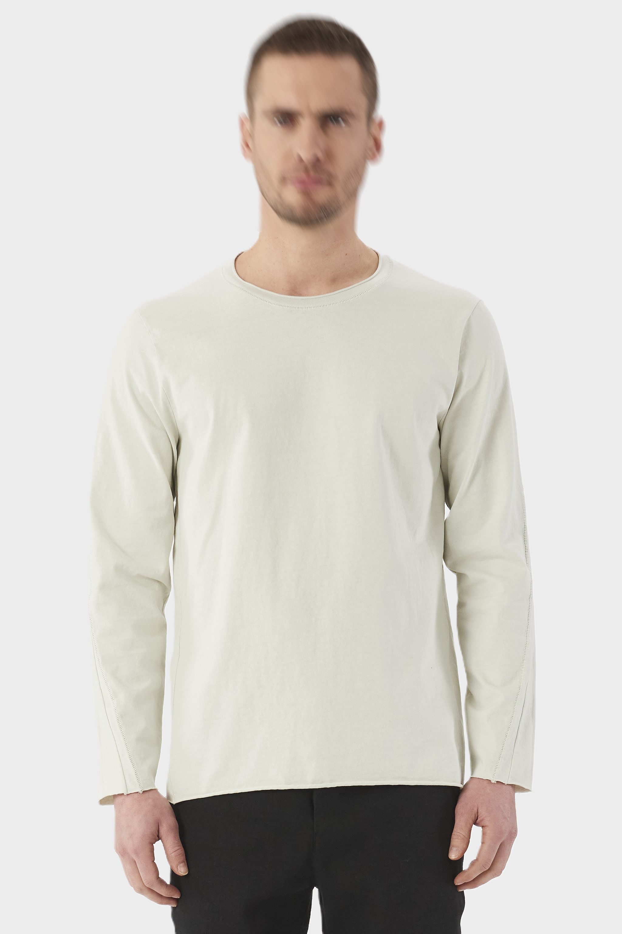 TRANSIT UOMO Longsleeve in Chalk