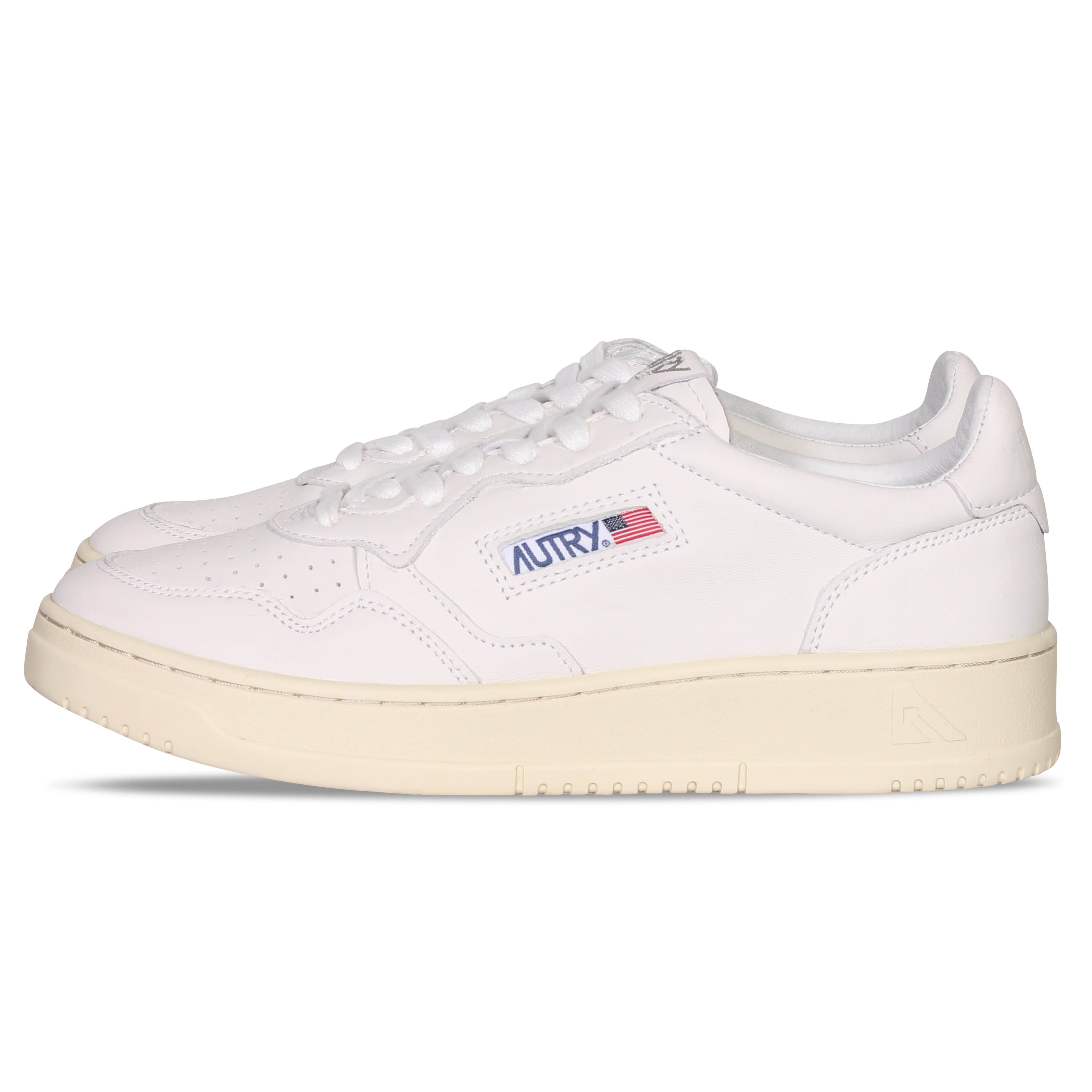 Autry Action Shoes Low Sneaker Goat White/White