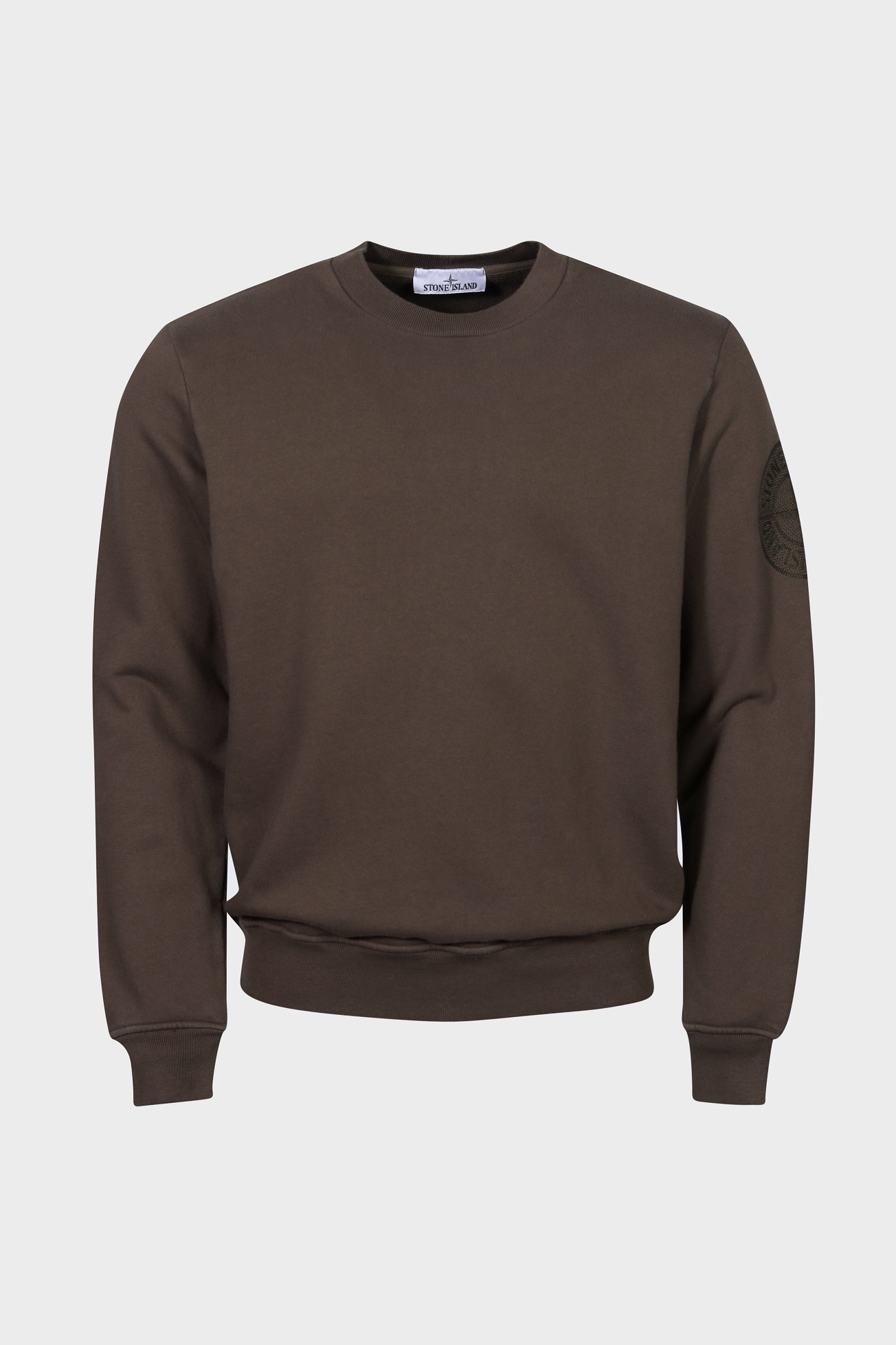 STONE ISLAND Embroidery Sweatshirt in Khaki