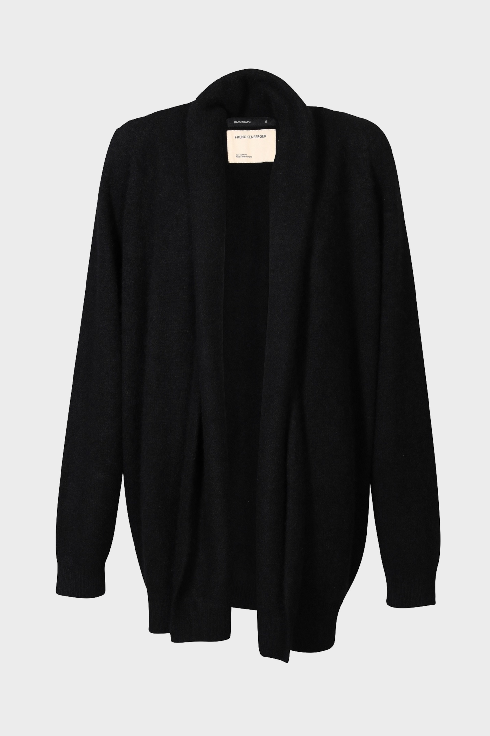 FRENCKENBERGER Grandpa Cardigan in Black