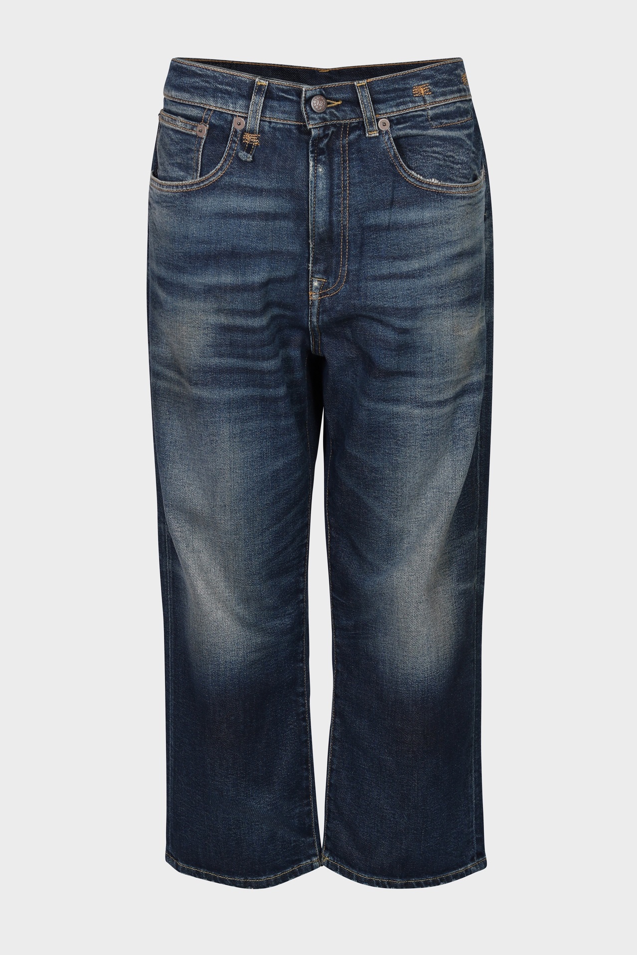 R13 X-BF Jeans in Ansel Blue