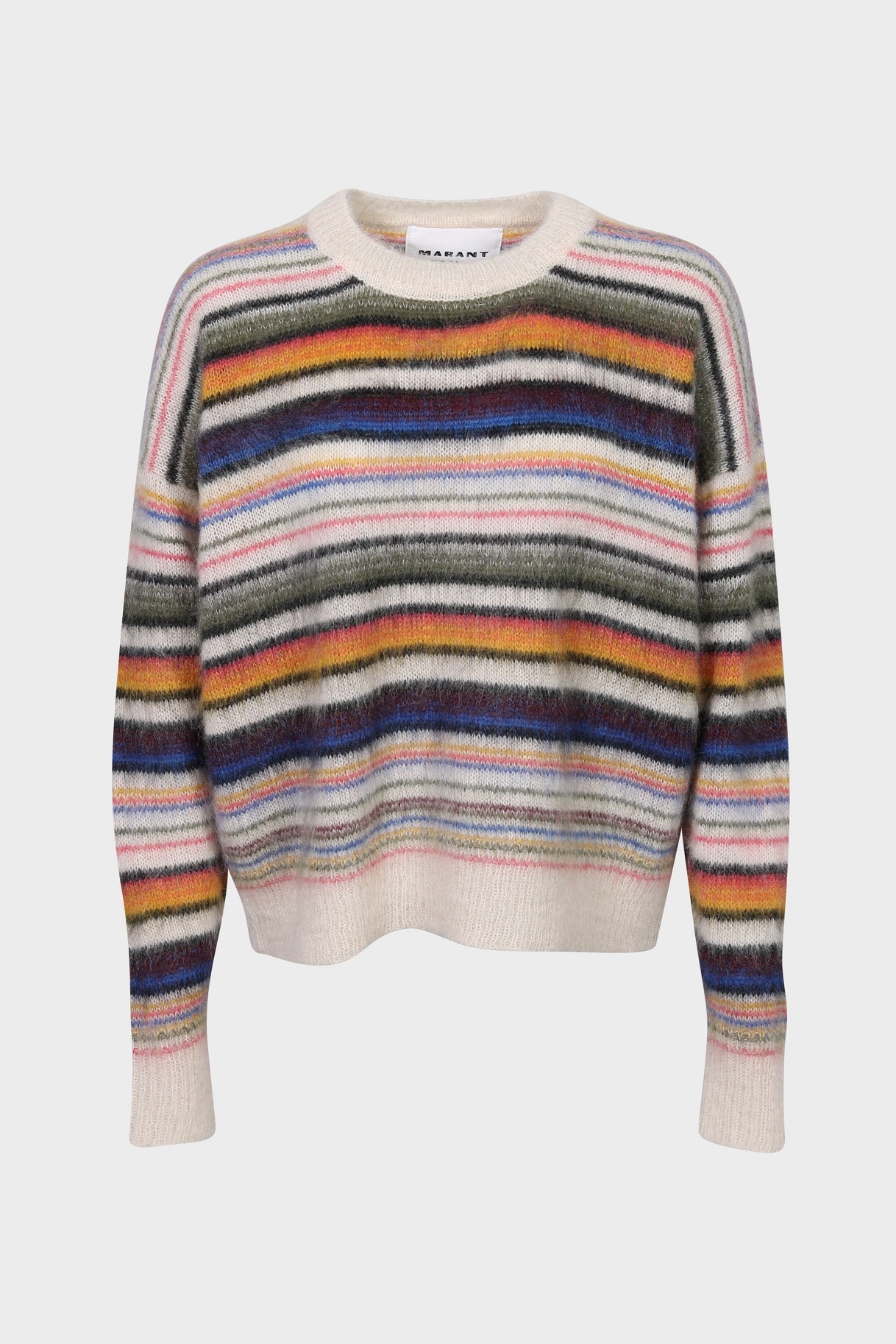 ISABEL MARANT ÉTOILE Drussell Knit Pullover in Multicolor