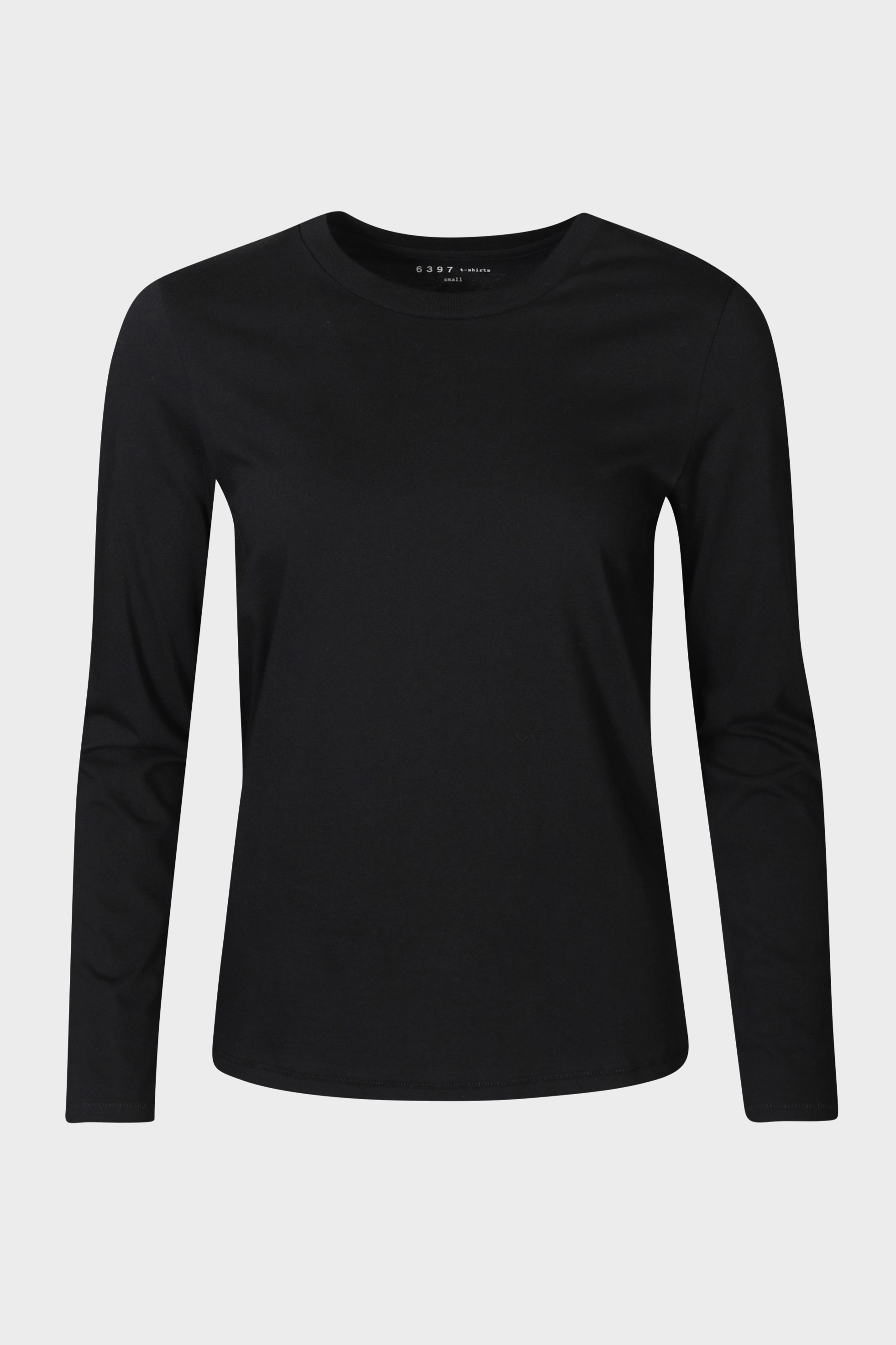 6397 Longsleeve Mini Boy T in Black