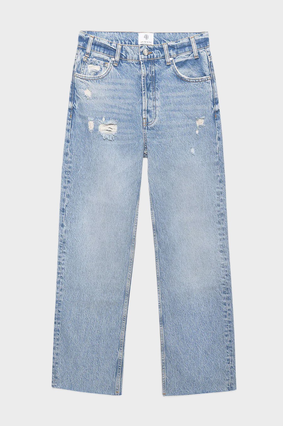 ANINE BING Gavin Jeans in Blue Reservoir