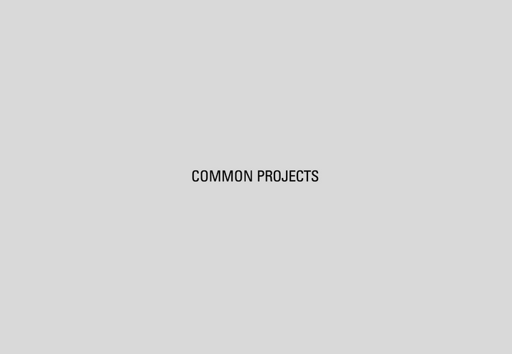 COMMON PROJECTS....[MEN]