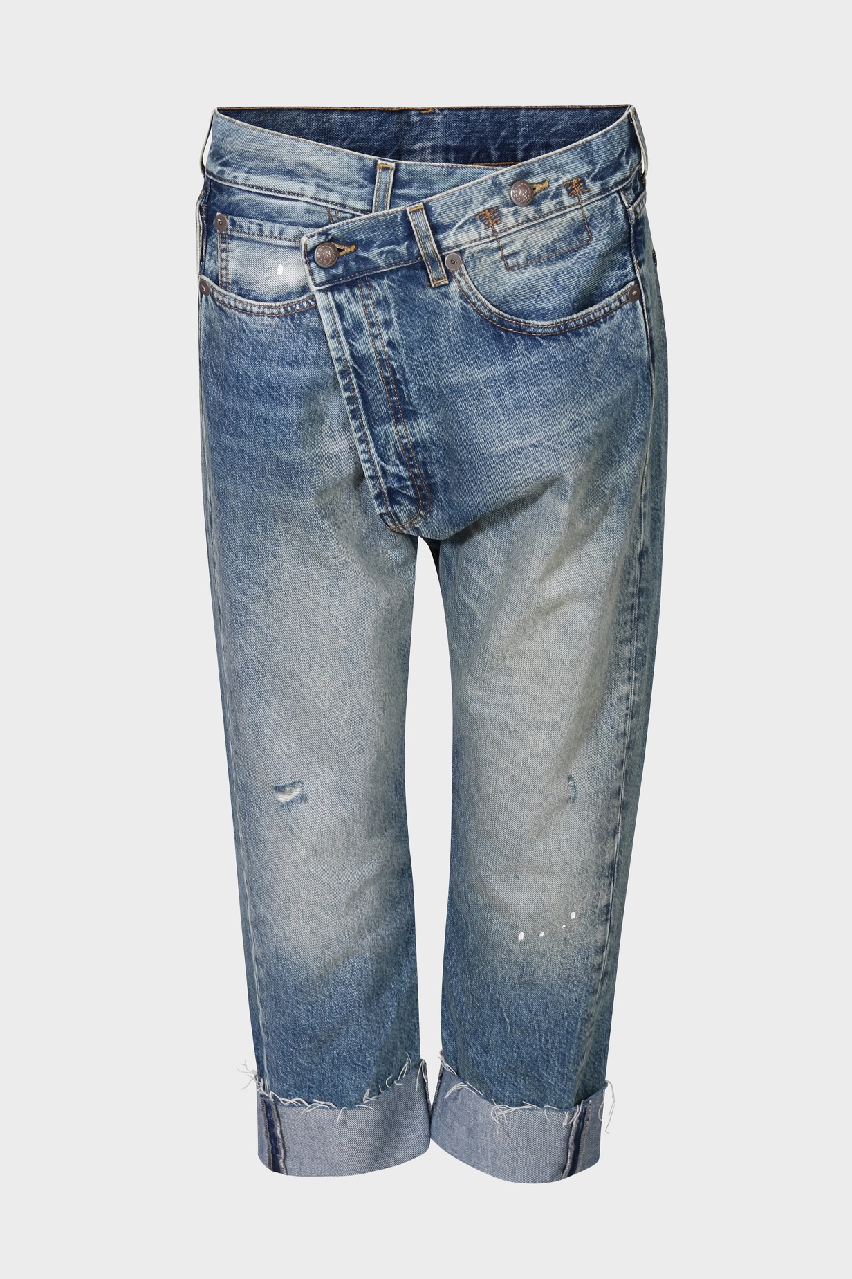 R13 Crossover Jeans in Jasper Wash