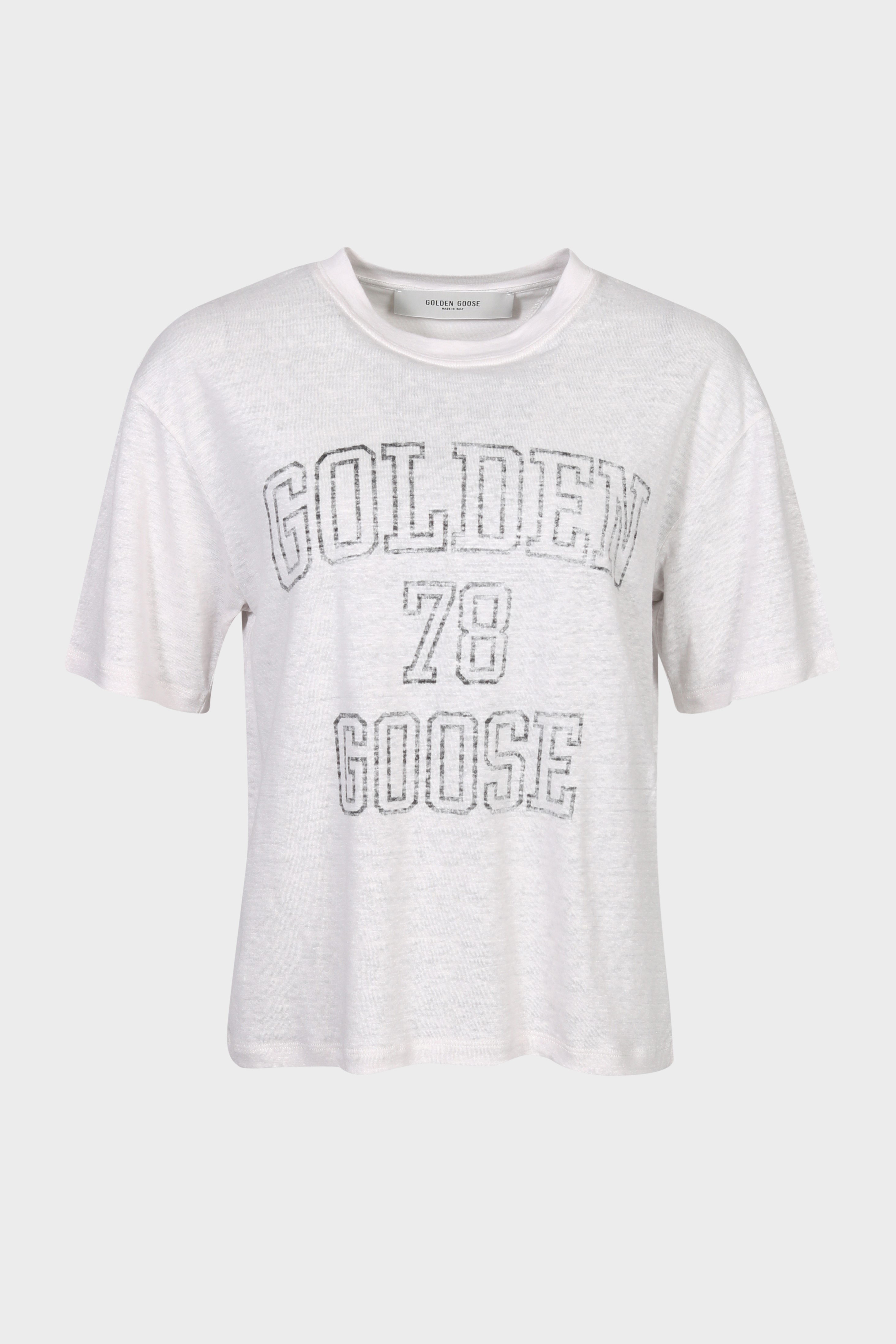 GOLDEN GOOSE Boxy T-Shirt in White