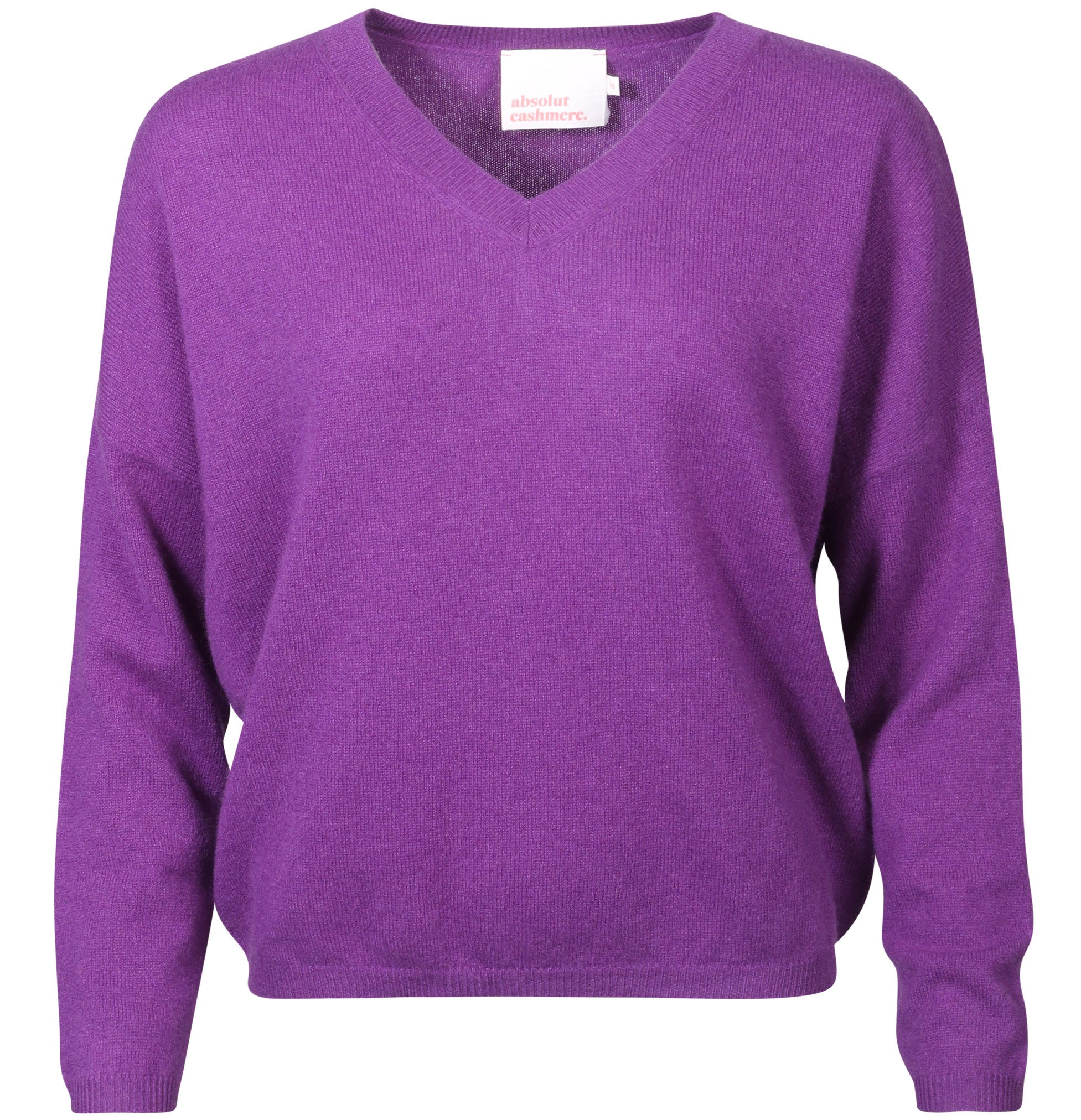 ABSOLUT CASHMERE V-Neck Sweater Alicia in Lilac S