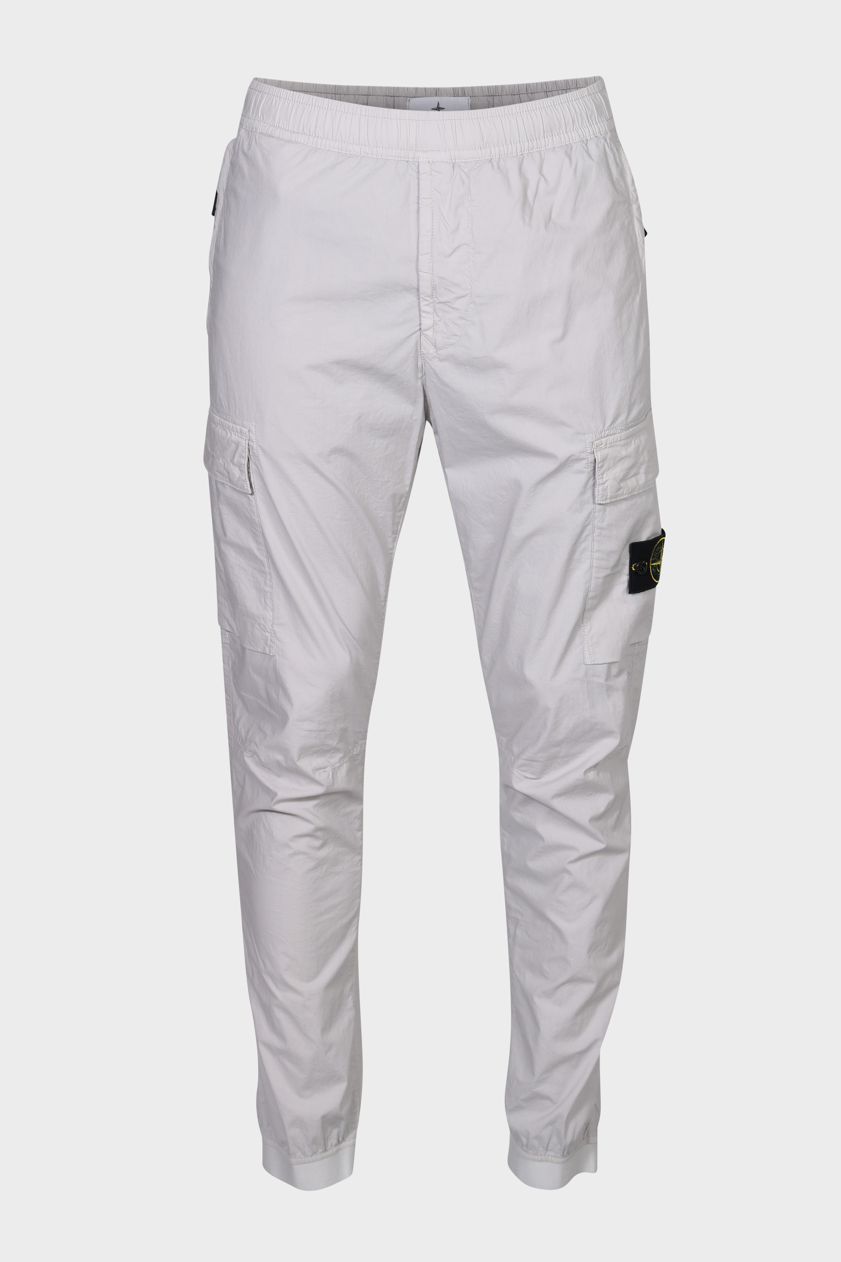 STONE ISLAND Light Cargo Pant in Light Grey