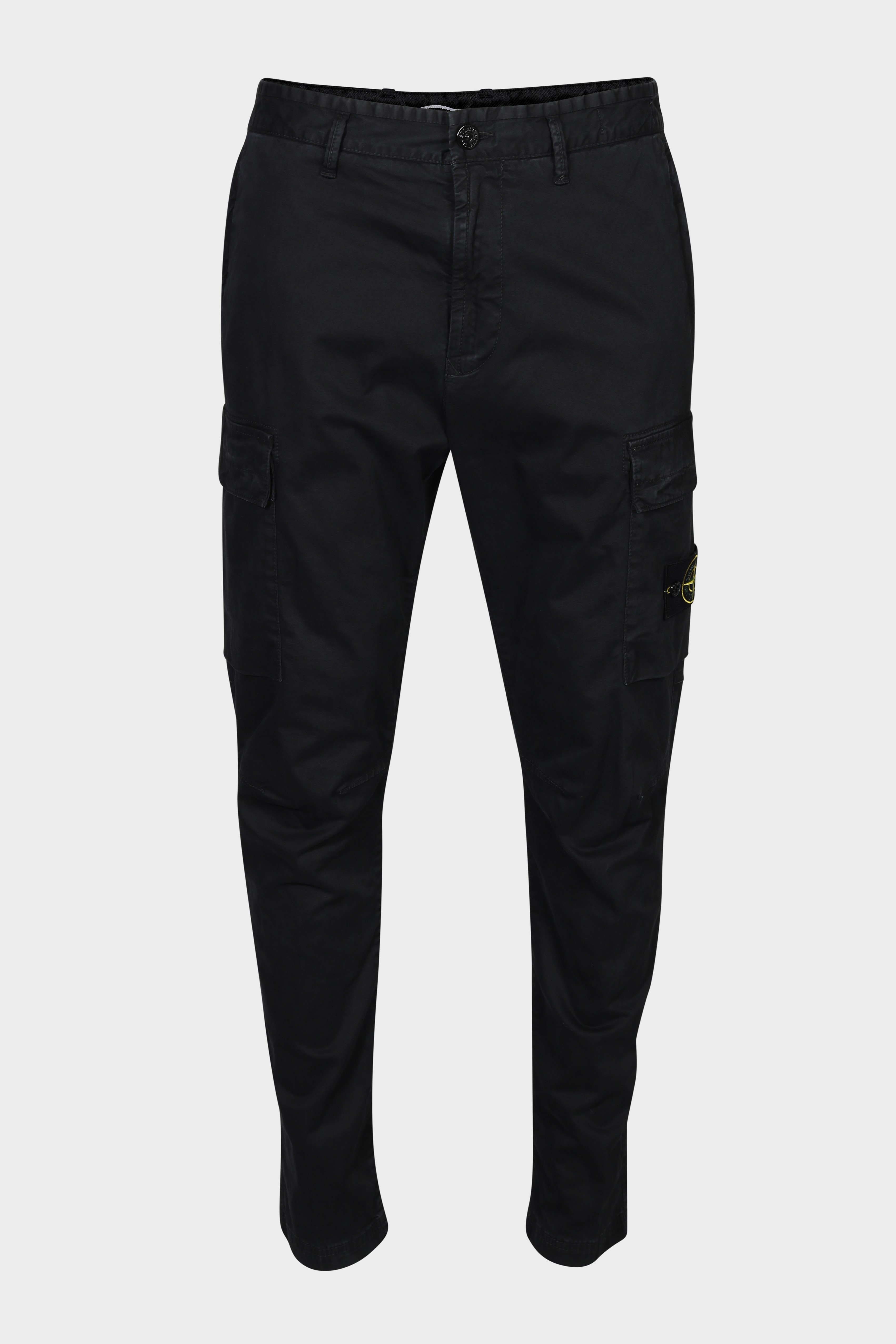 STONE ISLAND Cargo Pant in Washed Black