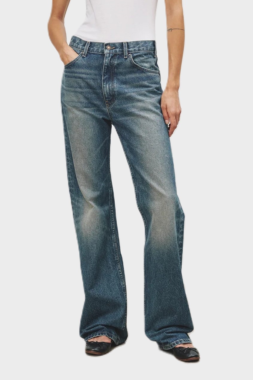 NILI LOTAN Mitchell Jeans in Simon Wash